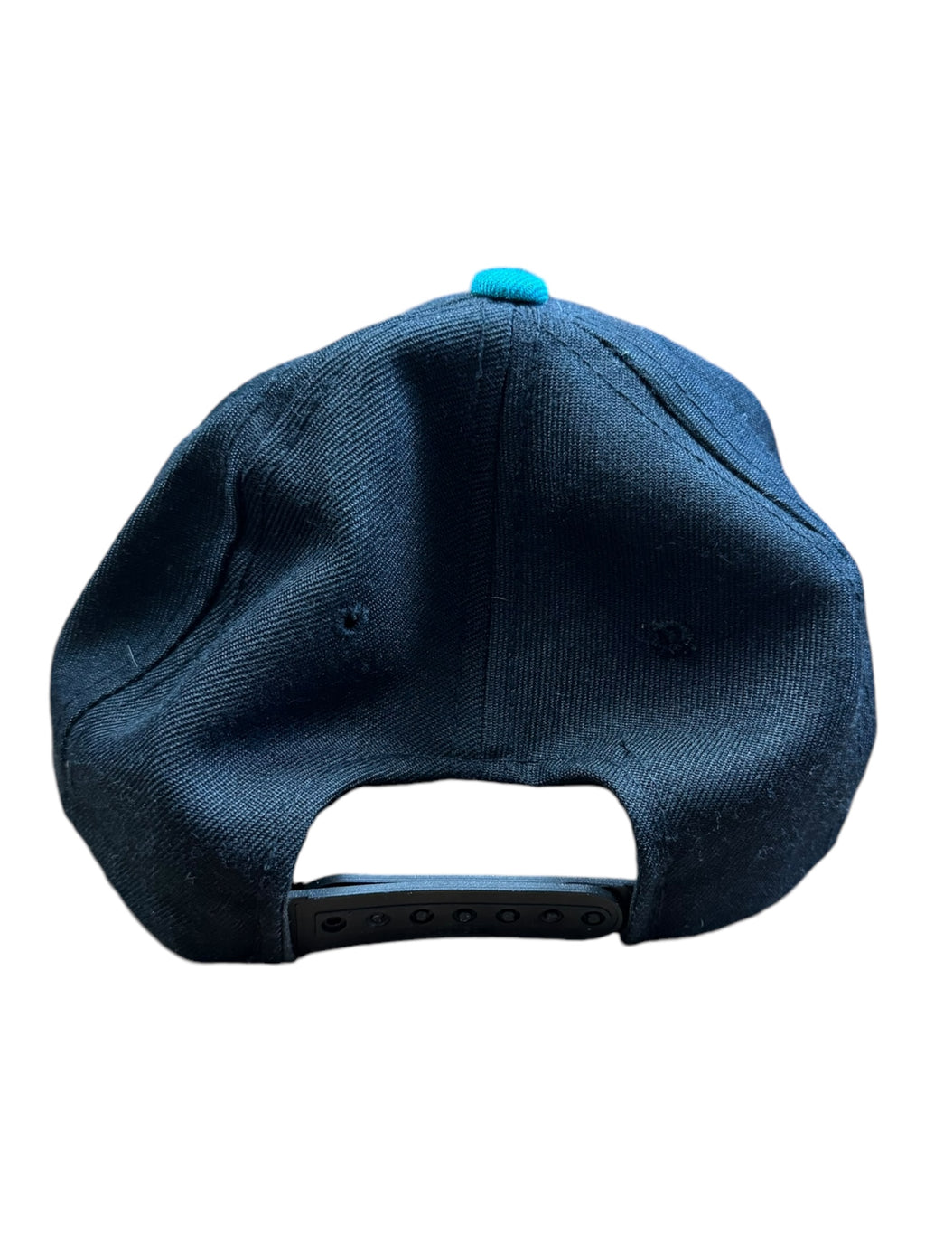 Miami Dolphins Sports Specialties Script 100% Wool Snapback Hat 90s