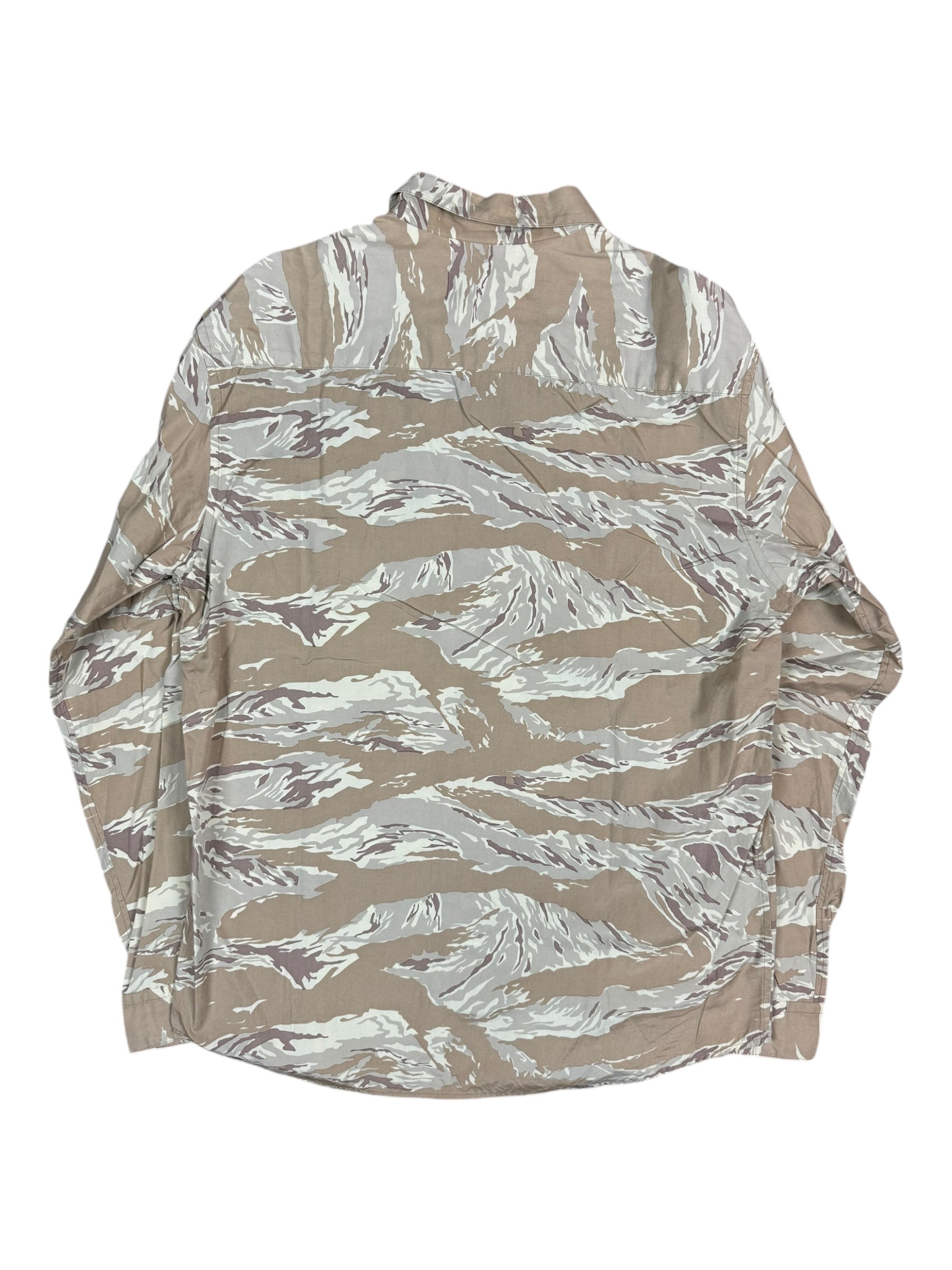 Futura 90s Camo Undercover Pointman Collage Button Up Size Medium
