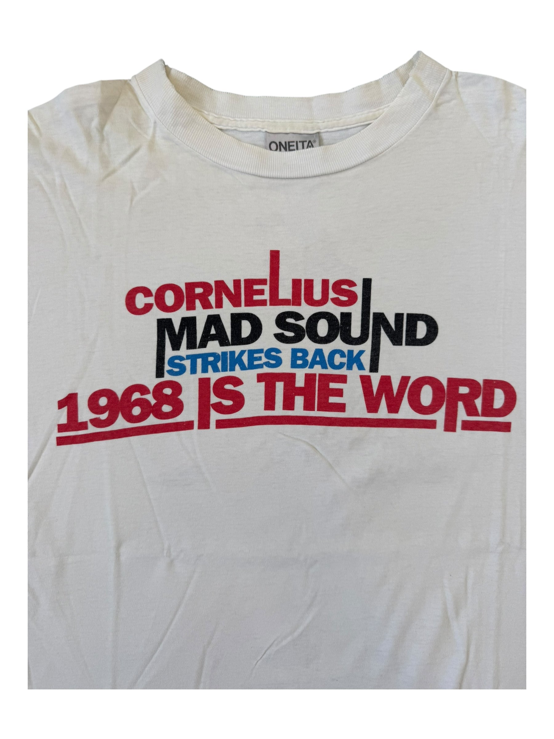 Bape 90s Cornelius Mad Sound Strikes Back #2 Oneita Size Large