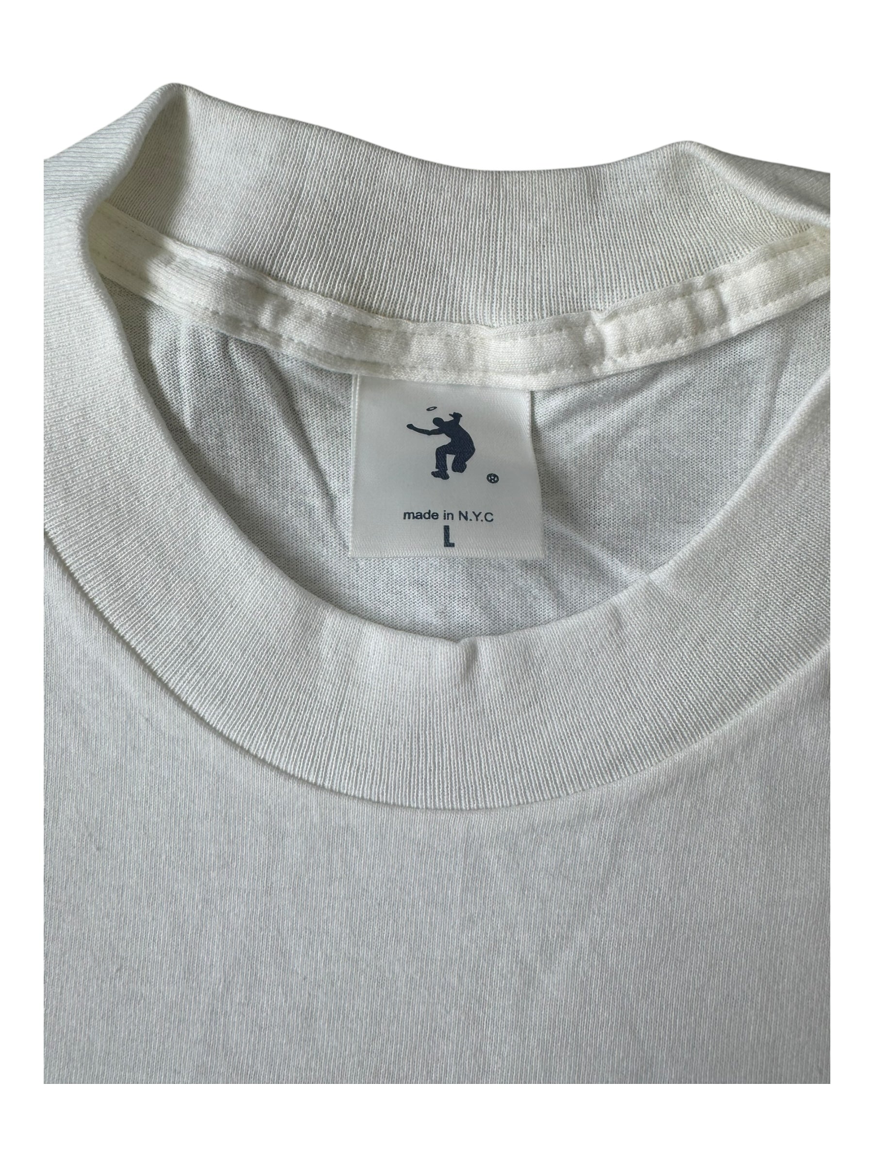 Union 90s Futura CDLEX Experimental White T-Shirt Size Large