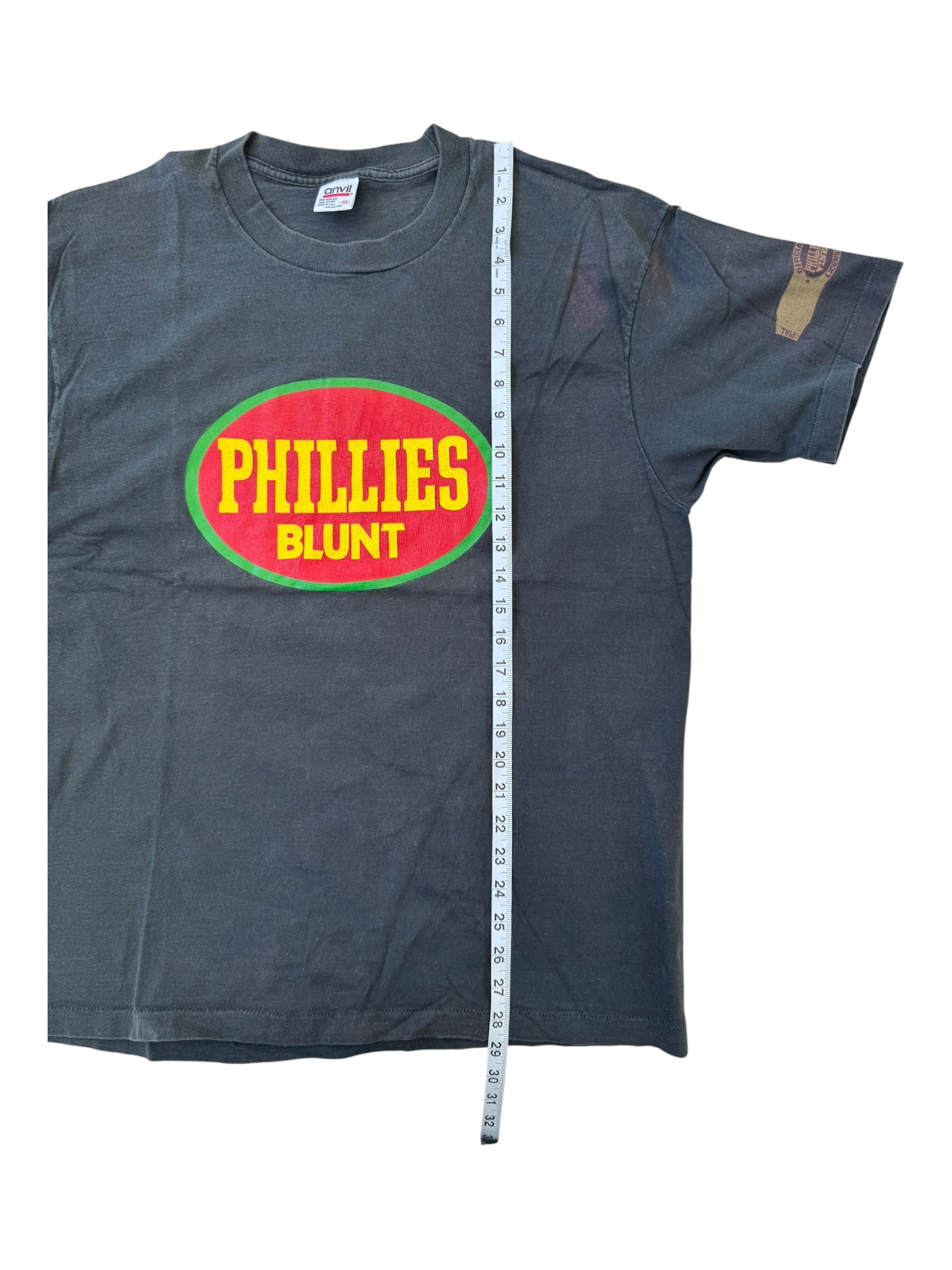 Futura 90s Black Not From Concentrate Phillies Blunt Rasta Colorway Size XL