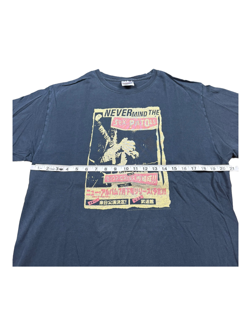 Sex Pistols 2005 Budokan Tokyo T-Shirt Mens Large