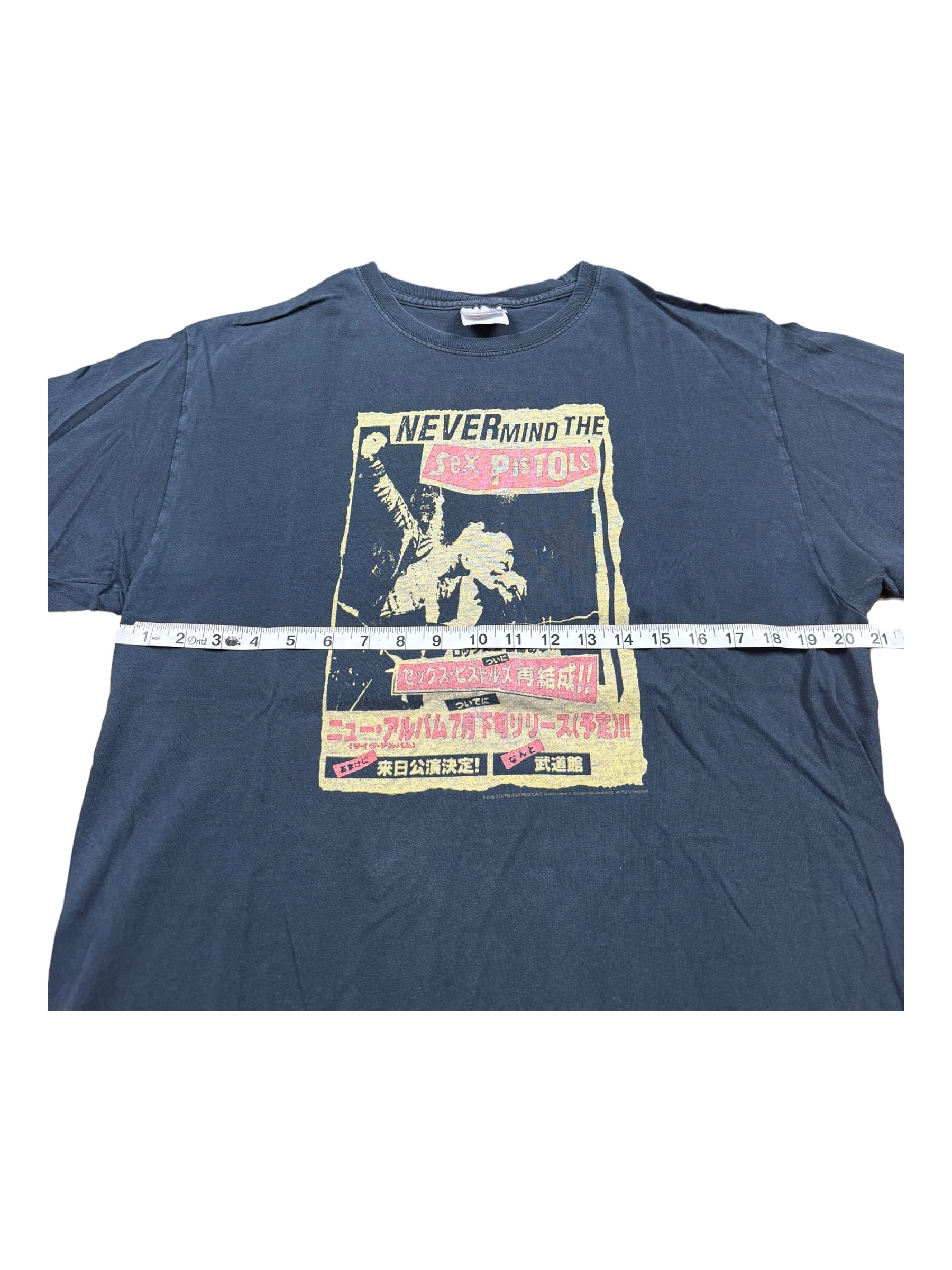 Sex Pistols 2005 Budokan Tokyo T-Shirt Mens Large