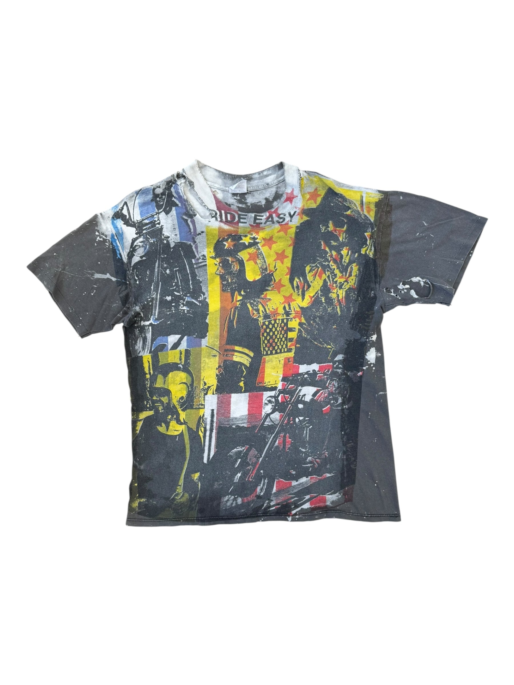 Mosquitohead 1980s Easy Rider Vintage AOP Tee Shirt