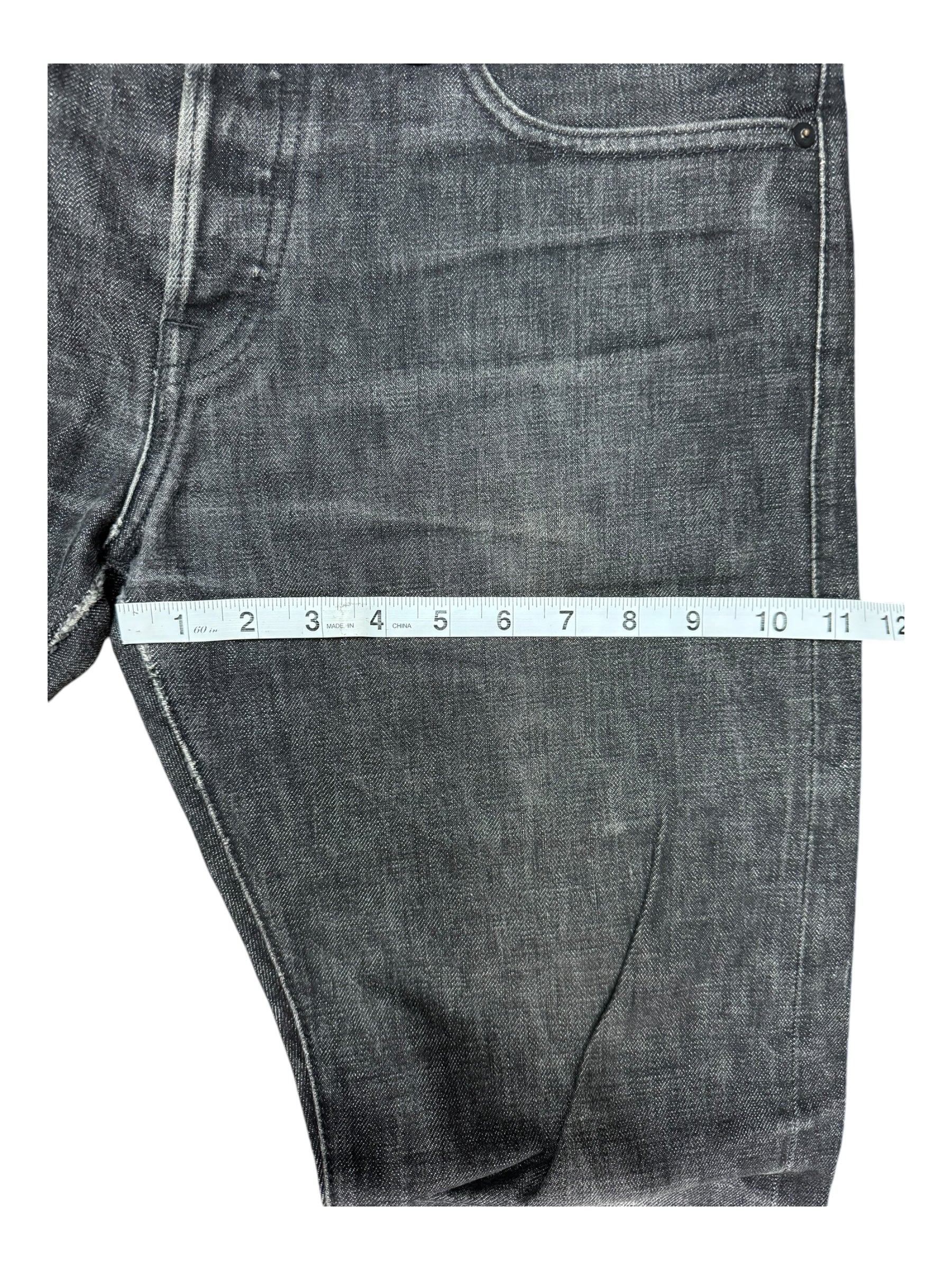 Rogue Territory RGT Black Selvedge Denim Jeans Size 33 Nihon Menpu Made in USA