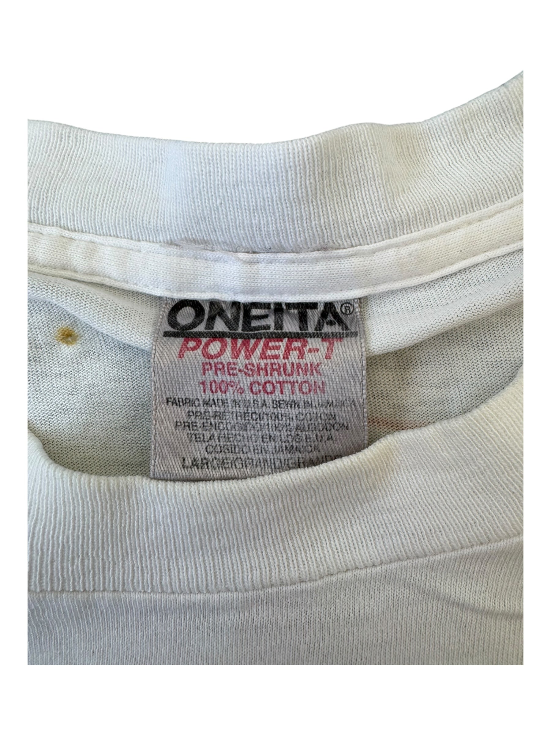 Bape 90s Futura Soldier Graphic Oneita Size Large