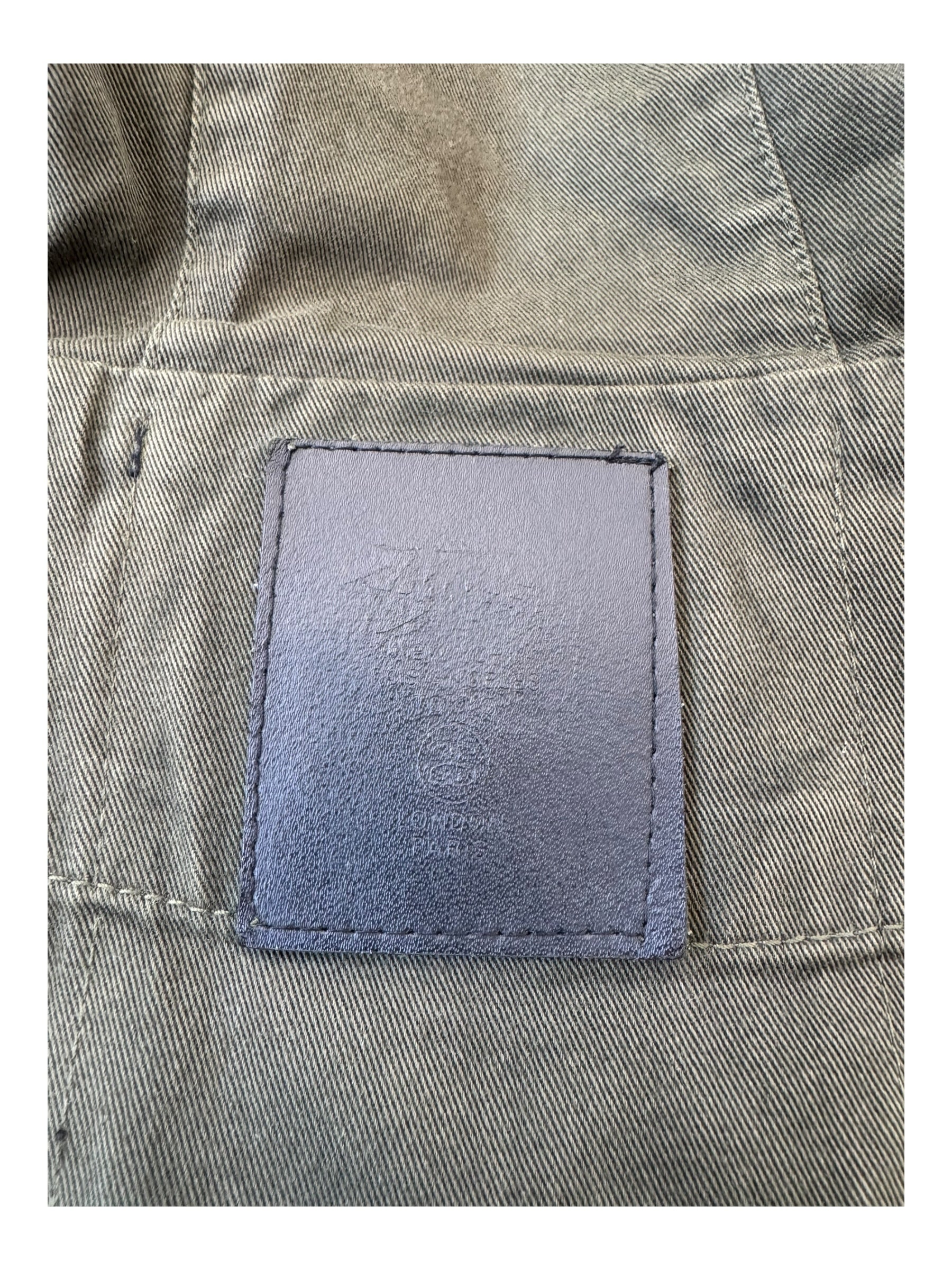 Stussy 00s Green Army Trench Coat Size Medium