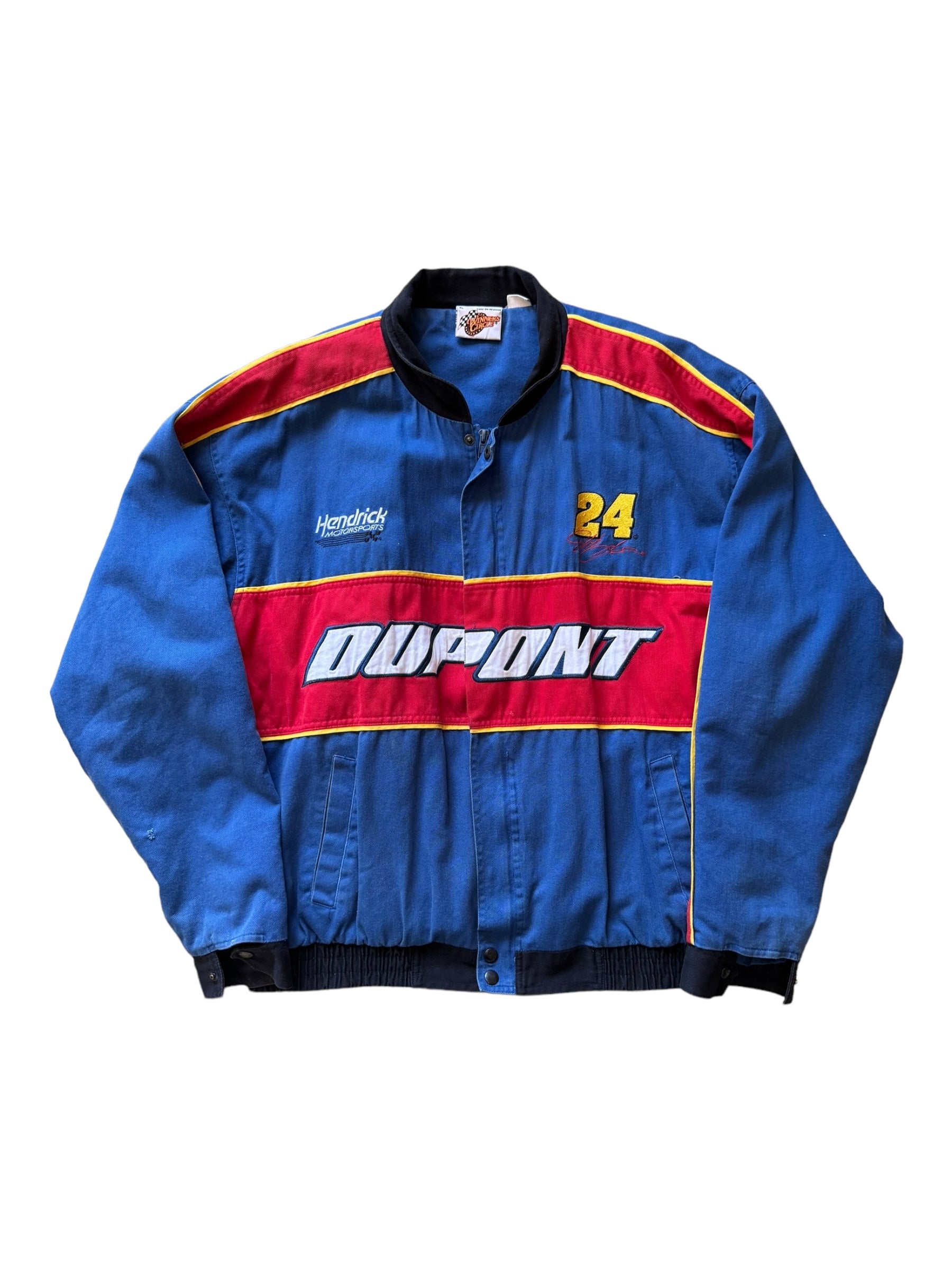 Nascar 90s Winners Circle Jeff Gordon Dupont Racing Jacket XL