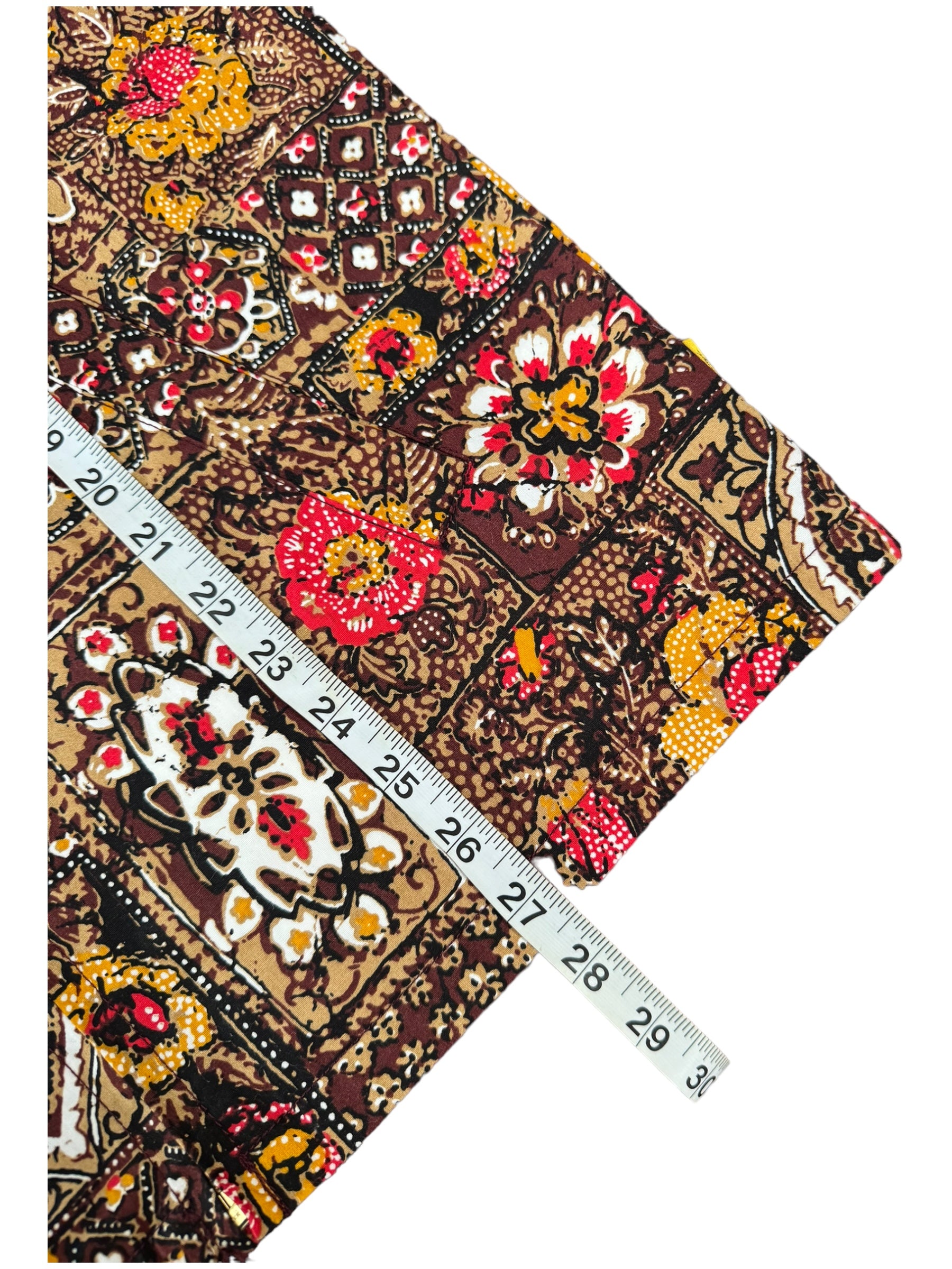 Stussy 00s Paisley Zip Up Jacket Size Small