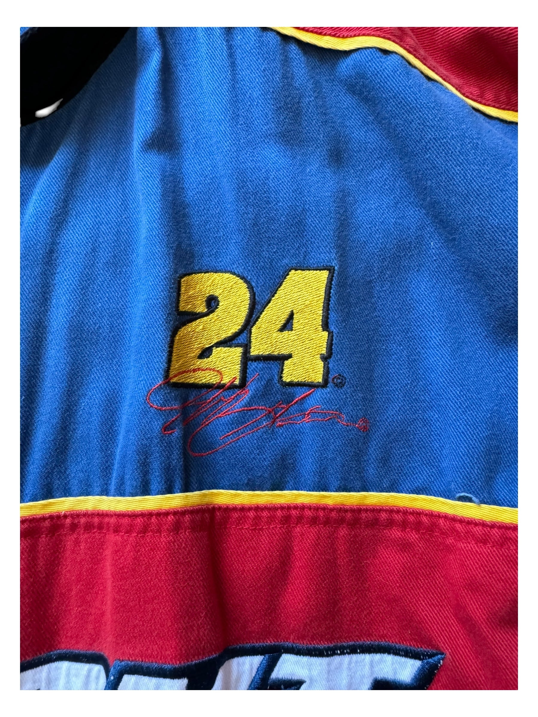 Nascar 90s Winners Circle Jeff Gordon Dupont Racing Jacket XL