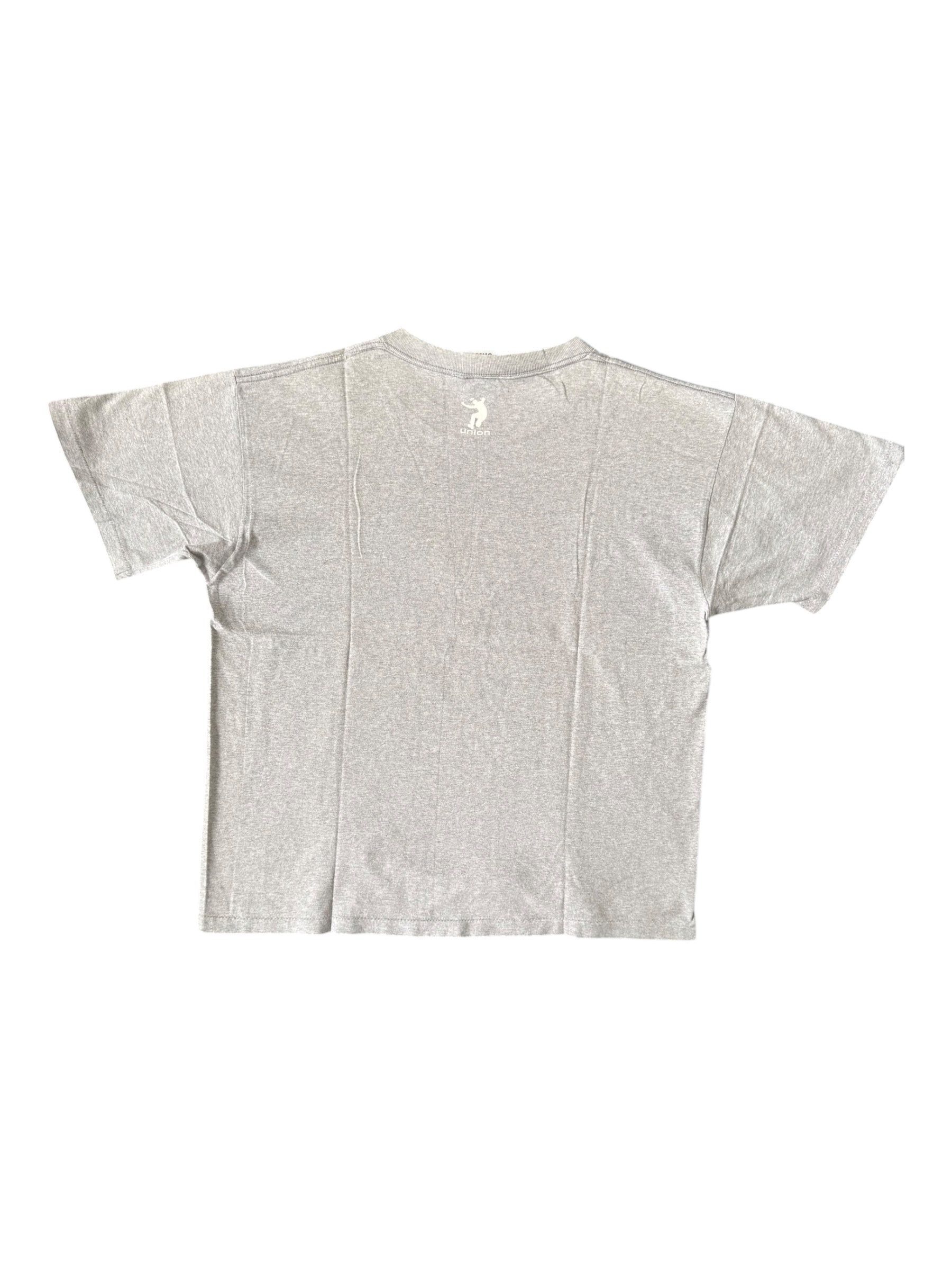 Union 90s Union Sport Logo Grey T-Shirt Size Large