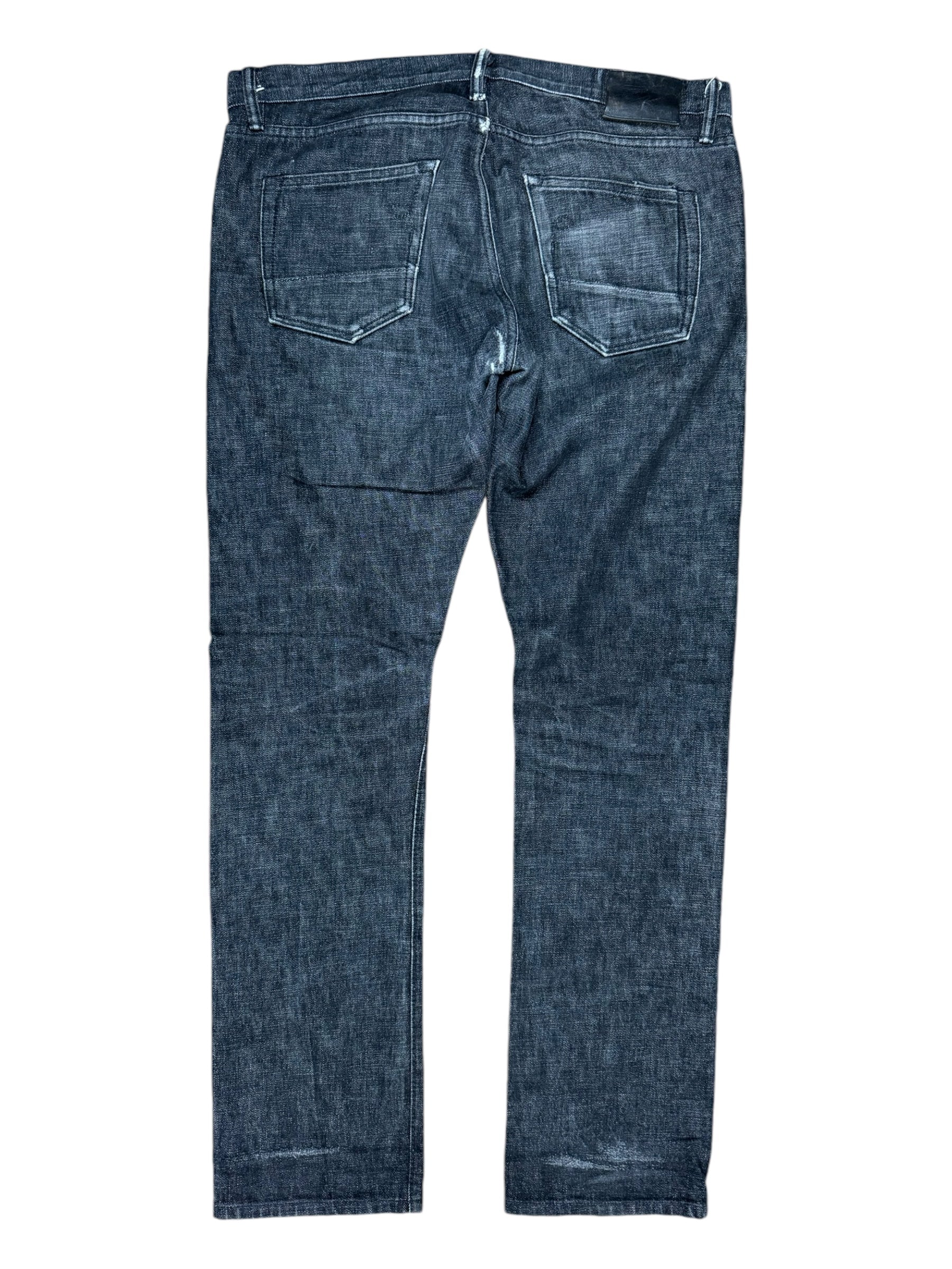 Rogue Territory RGT Black Selvedge Denim Jeans Size 33 Nihon Menpu Made in USA