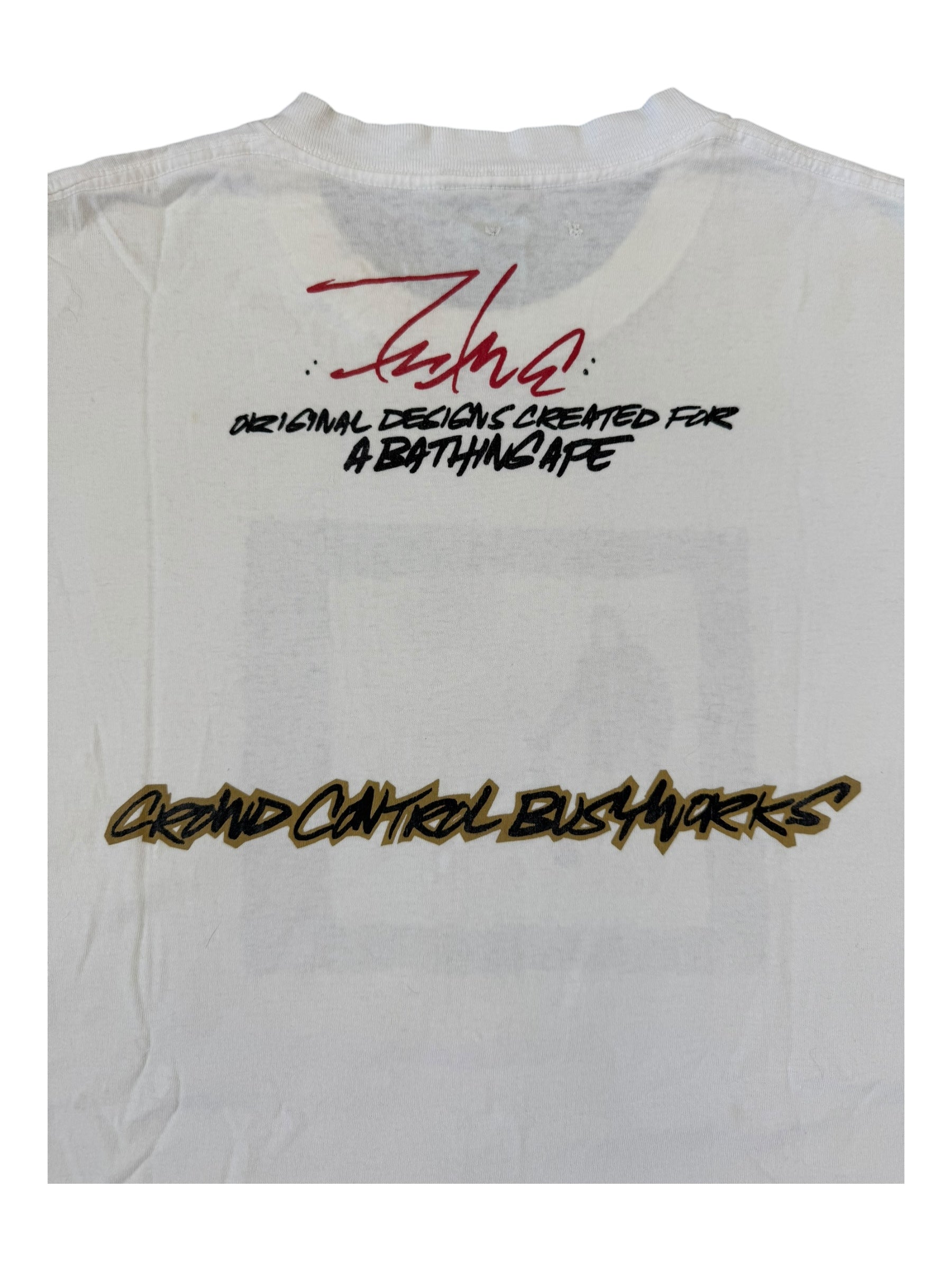 Bape 90s Futura Soldier Graphic Oneita Size Large