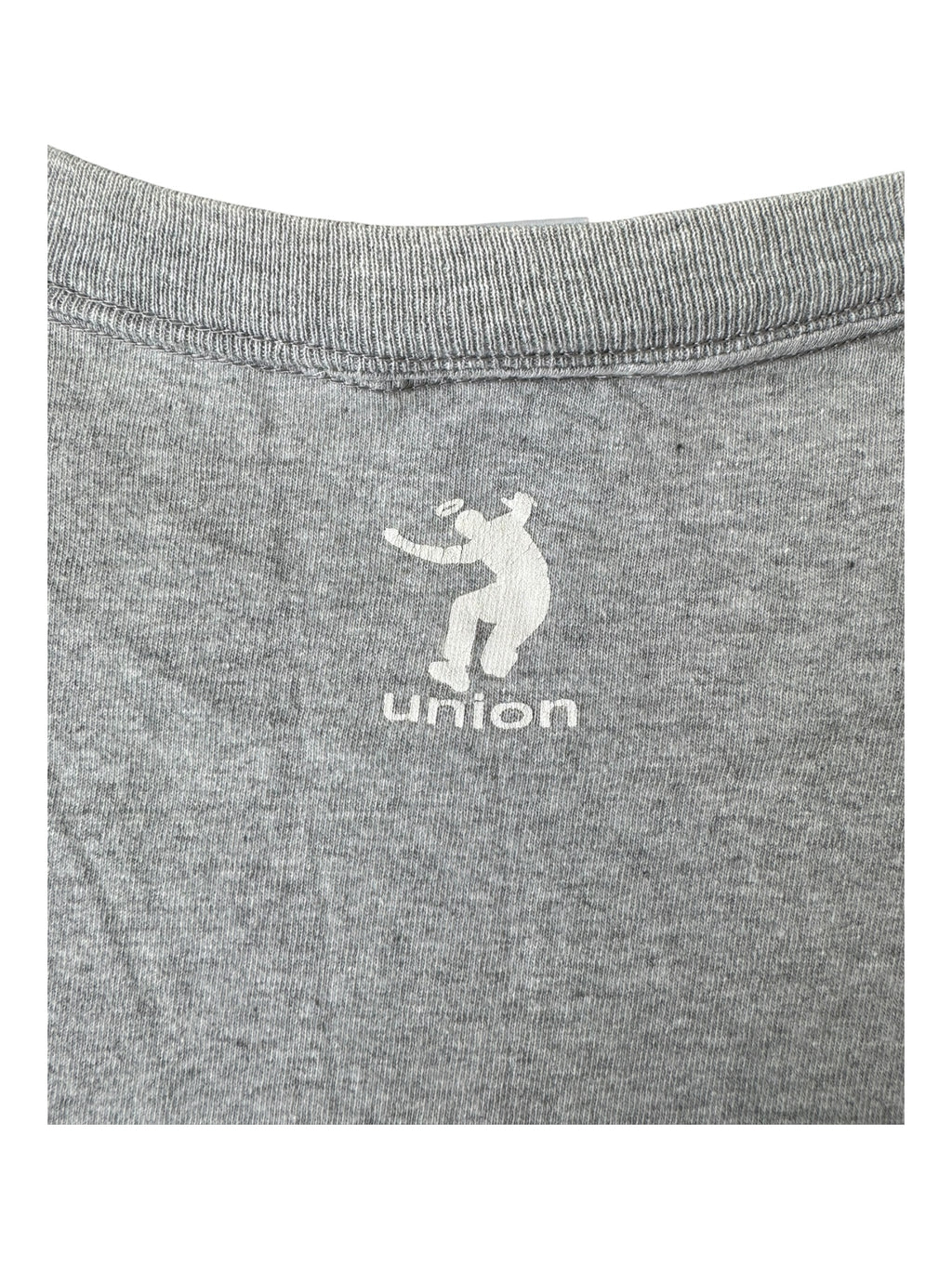 Union 90s Union Sport Logo Grey T-Shirt Size Large