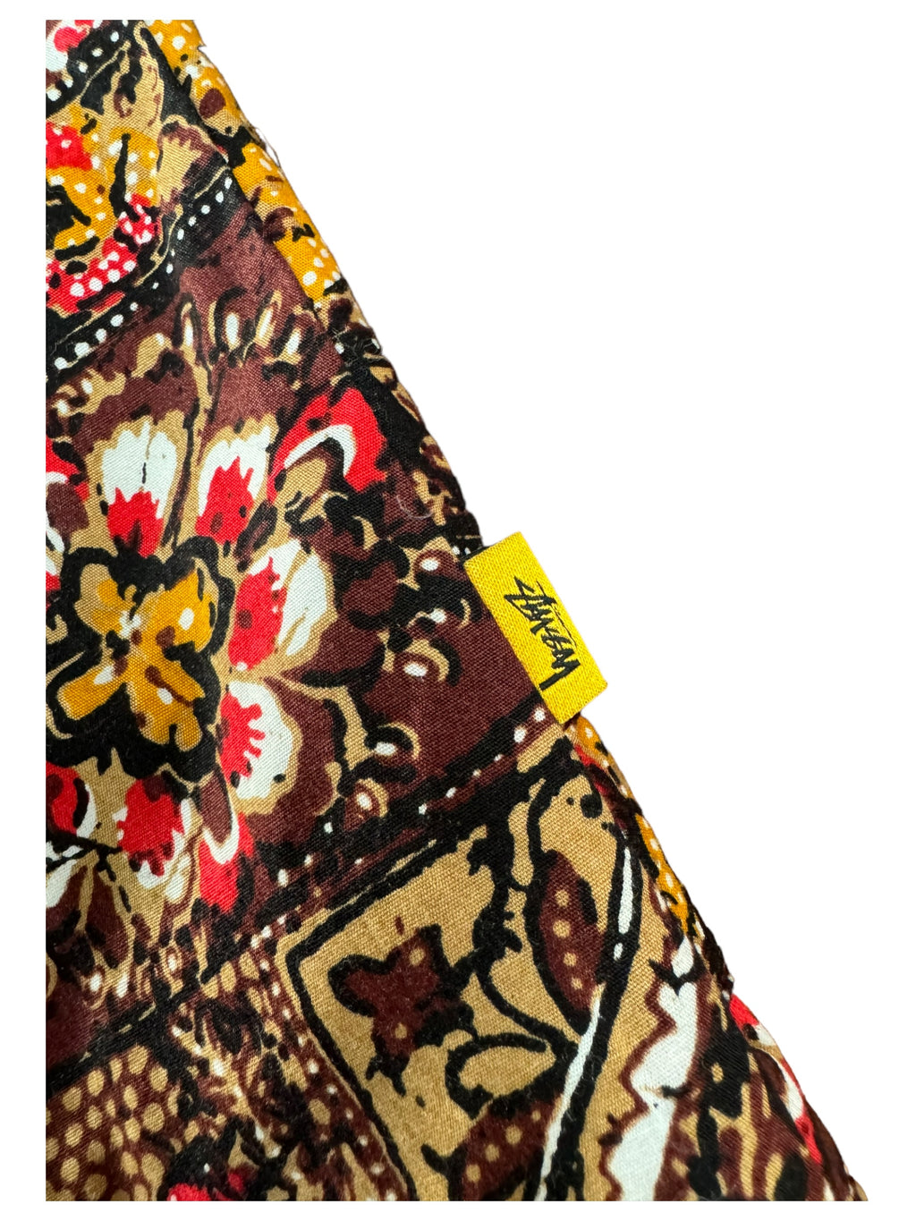 Stussy 00s Paisley Zip Up Jacket Size Small