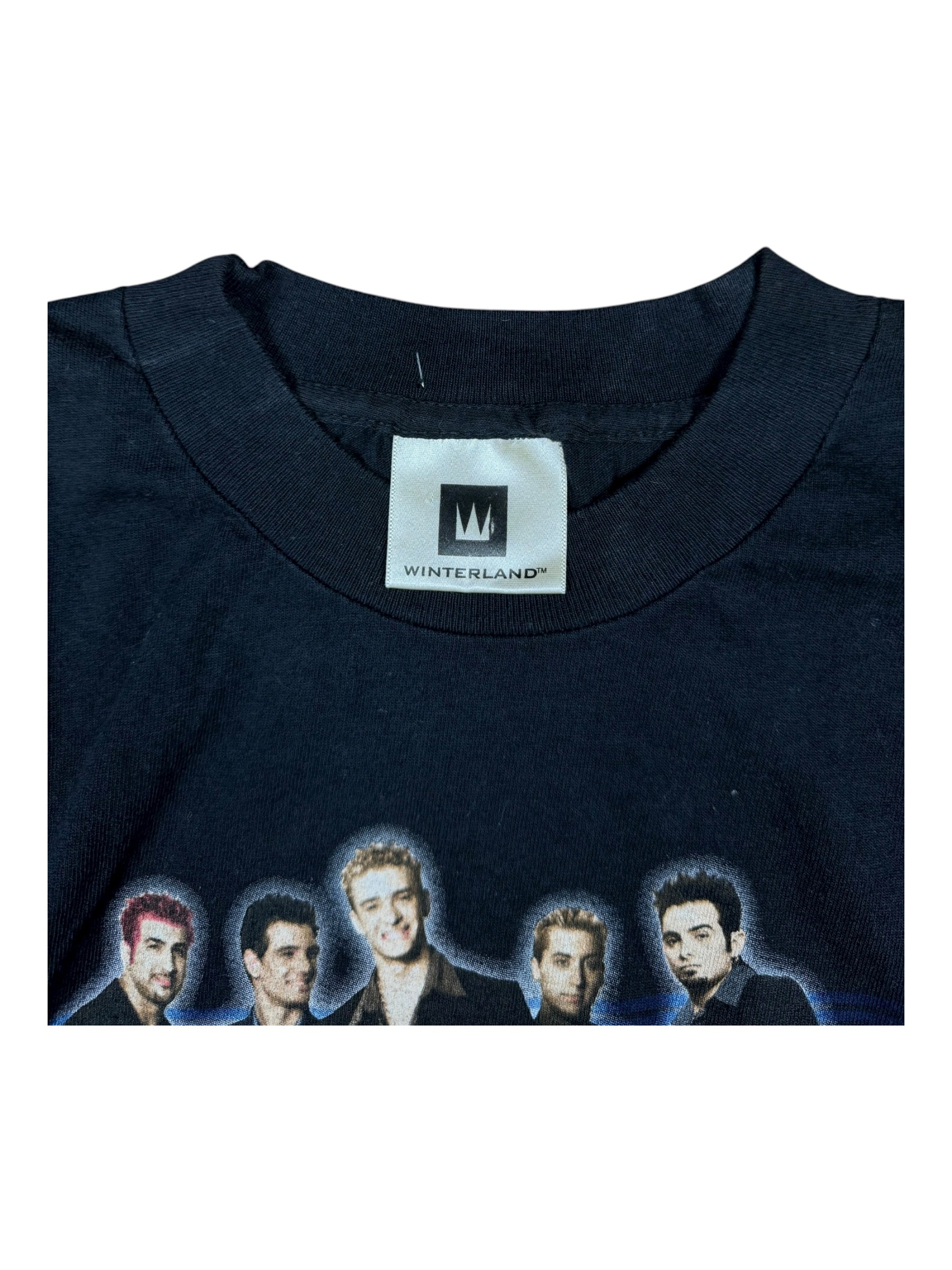 NSYNC Pop Odyssey Tour 2000 Winterland Size M Black