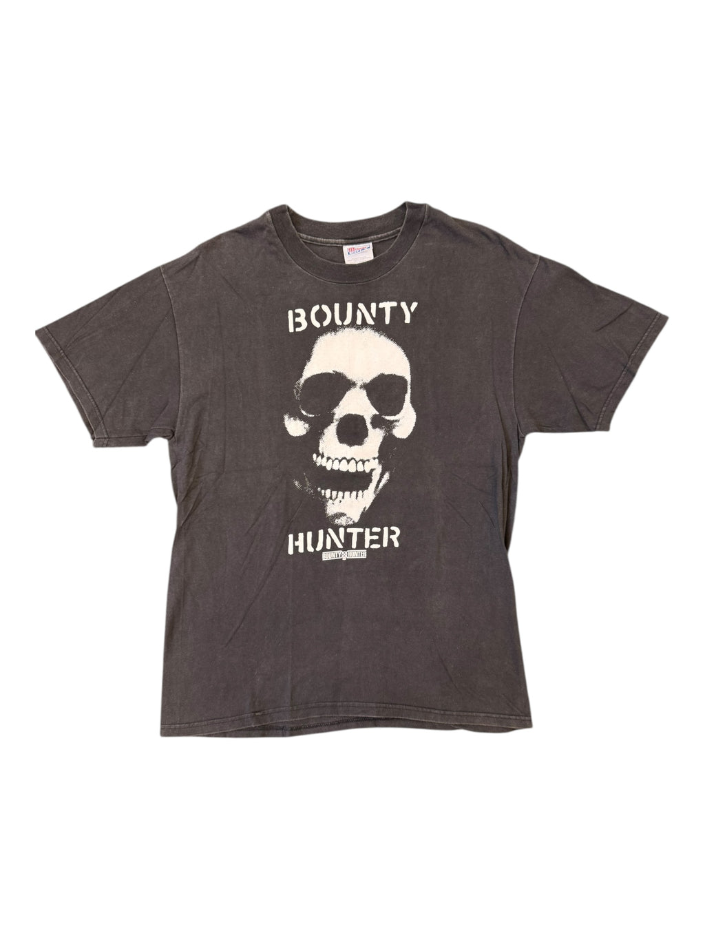Bounty Hunter 90s Skull Hanes Beefy Size Large