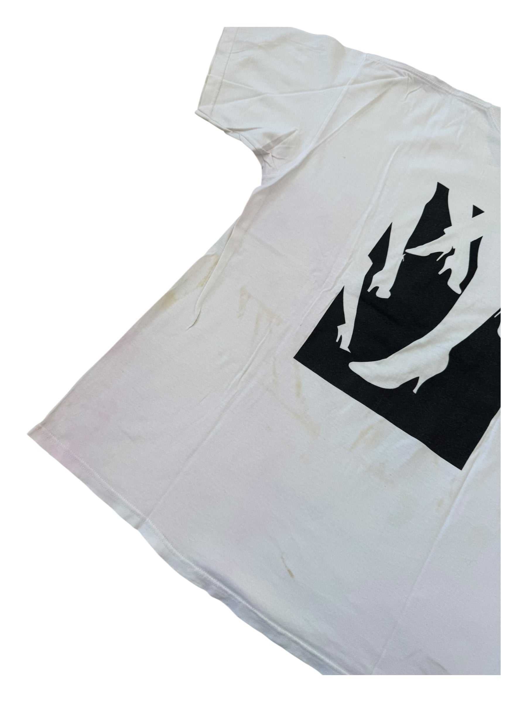 Futura 90s White Winky Loves Girls T-shirt Size XL