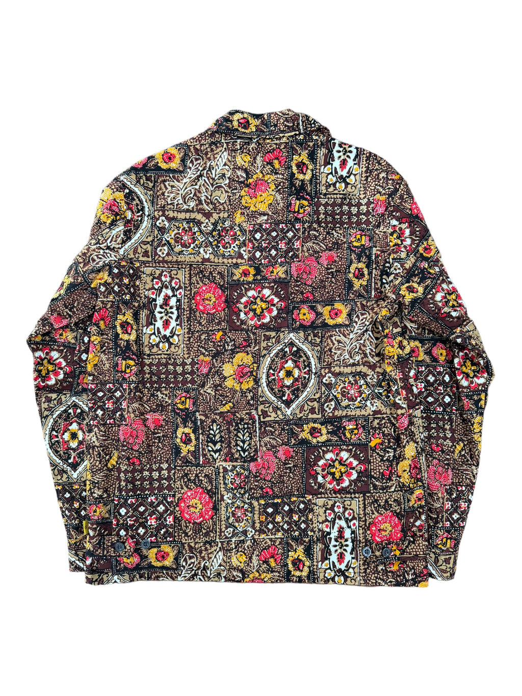 Stussy 00s Paisley Zip Up Jacket Size Small