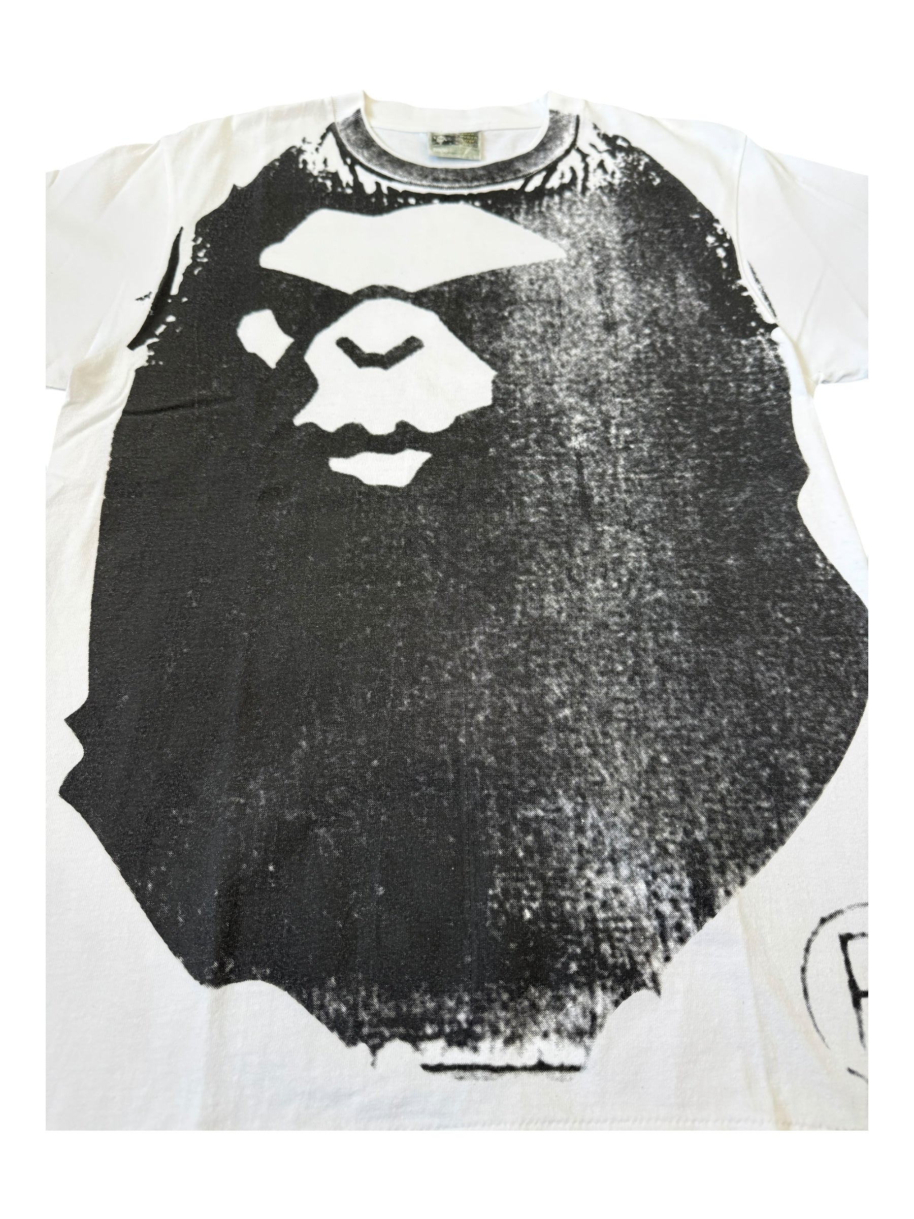 Bape 90s Bapexclusive #009 Nigo Hand Screened Size Medium