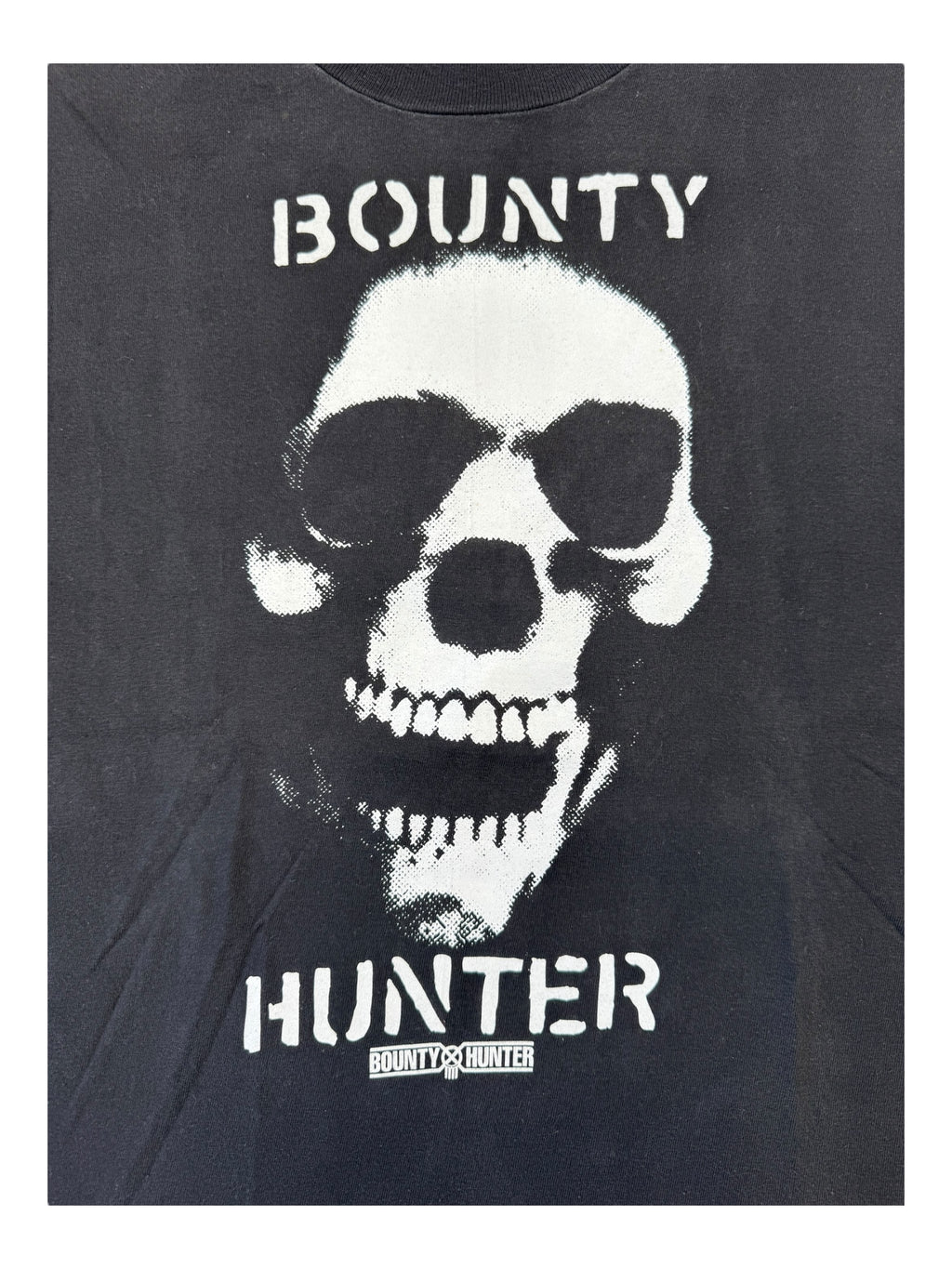 Bounty Hunter 90s Skull Hanes Beefy Size Large