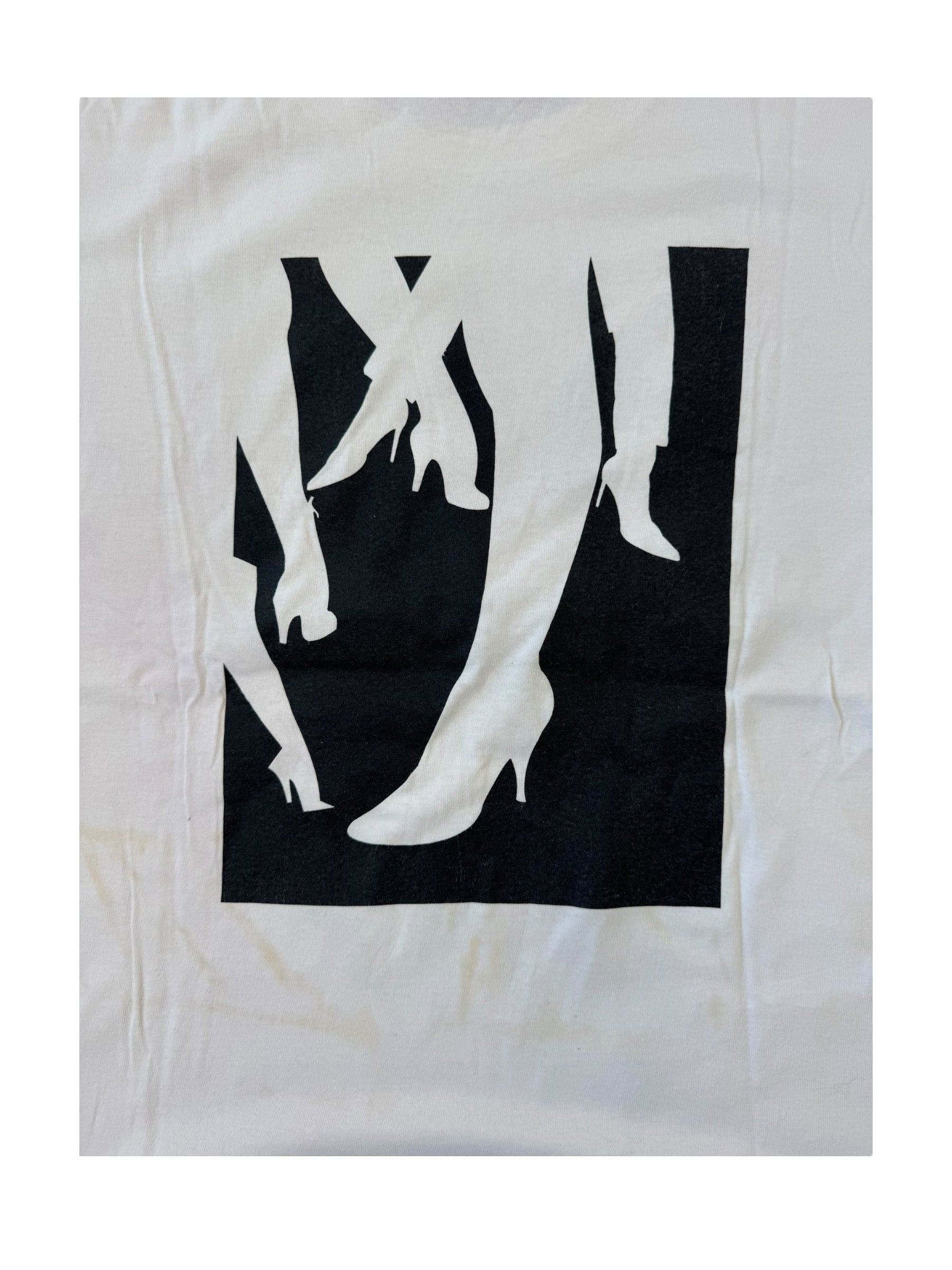 Futura 90s White Winky Loves Girls T-shirt Size XL