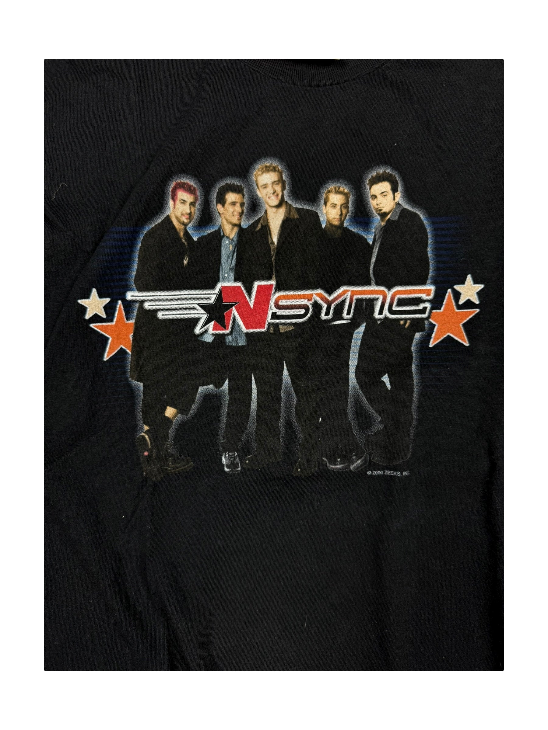 NSYNC Pop Odyssey Tour 2000 Winterland Size M Black