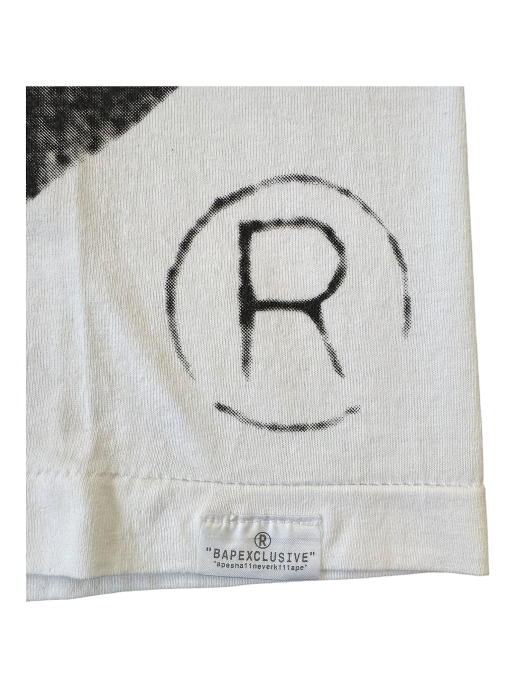 Bape 90s Bapexclusive #009 Nigo Hand Screened Size Medium