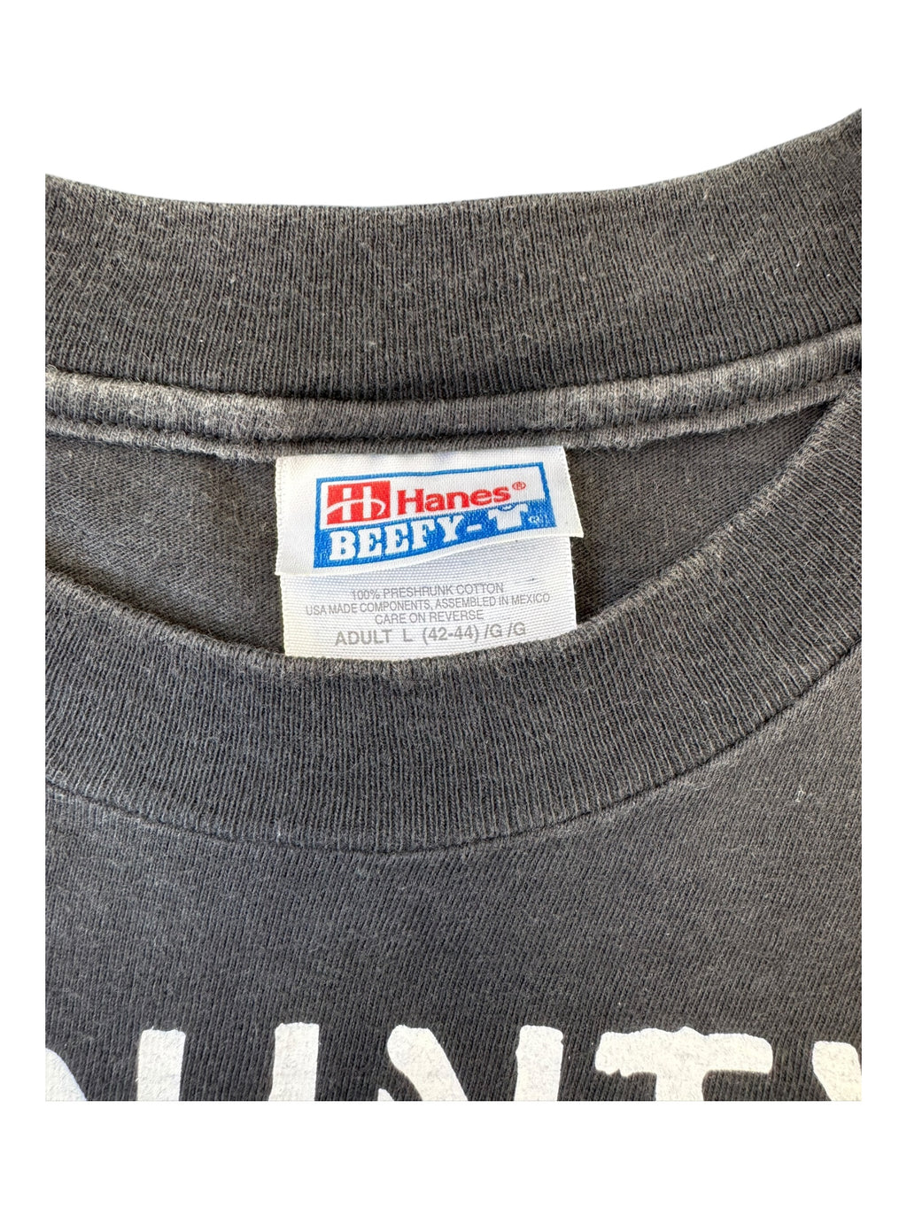 Bounty Hunter 90s Skull Hanes Beefy Size Large