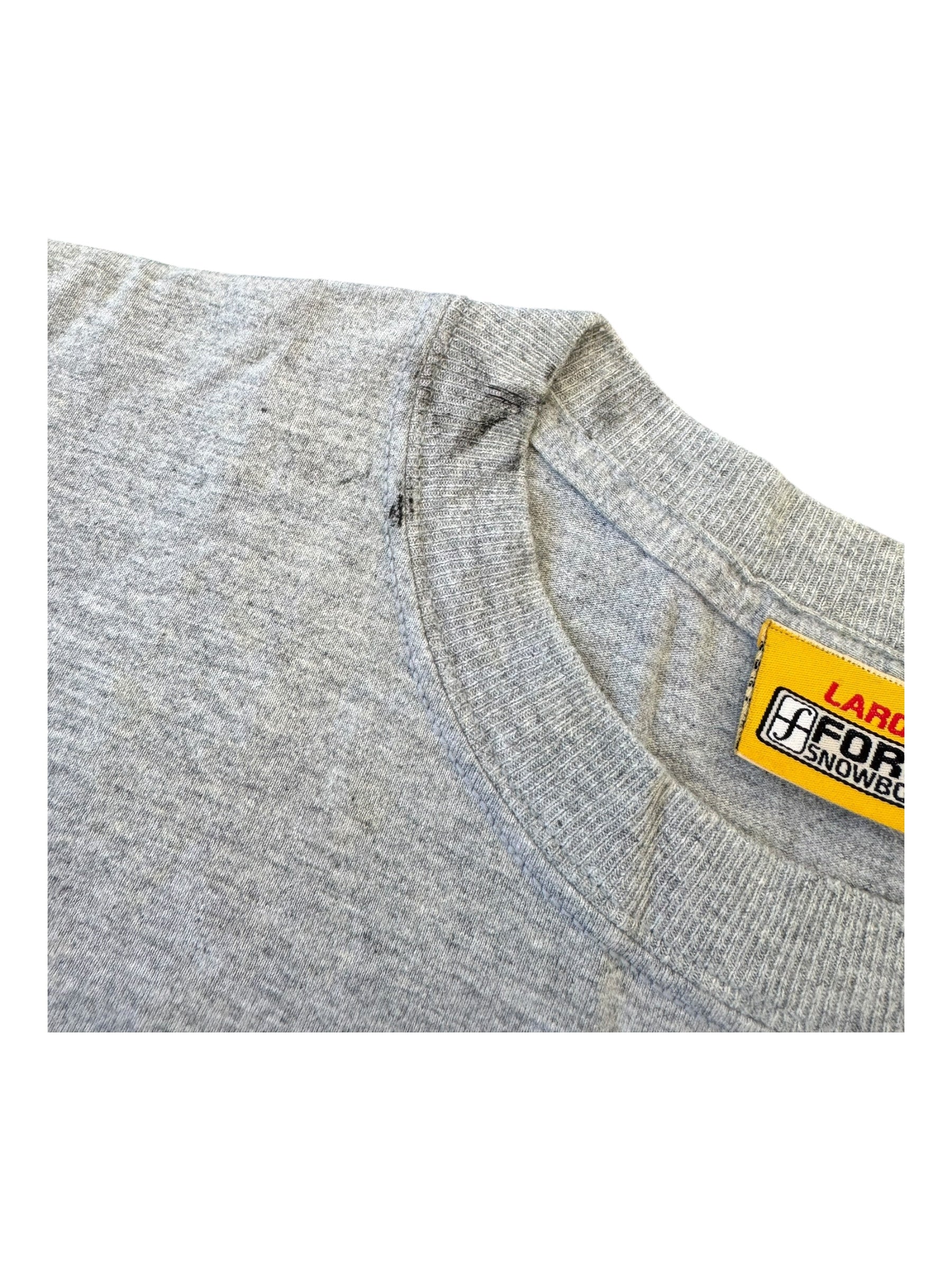 Forum Snowboards 90s Grey Peter Line Strippers T-Shirt Size Large