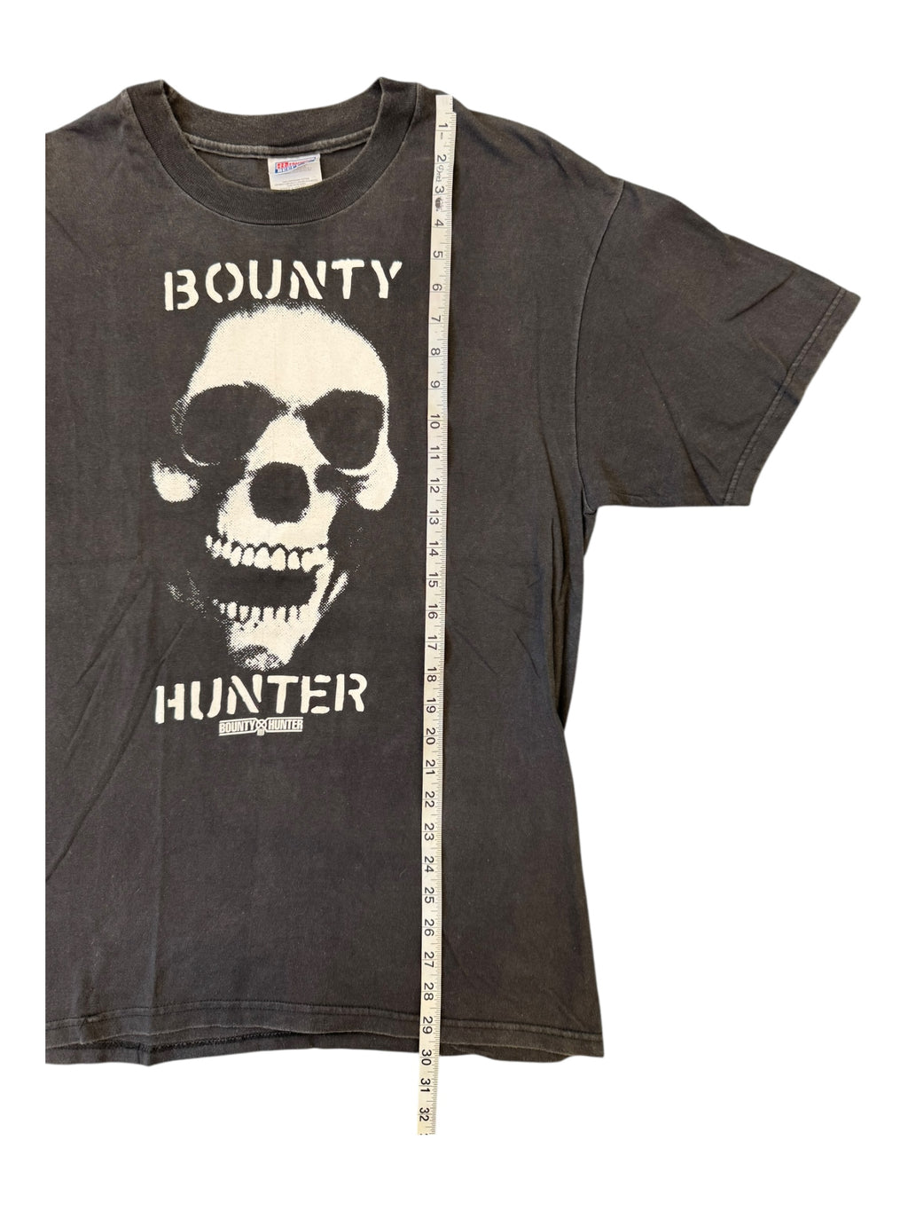 Bounty Hunter 90s Skull Hanes Beefy Size Large