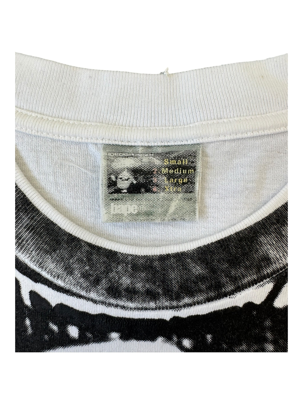 Bape 90s Bapexclusive #009 Nigo Hand Screened Size Medium