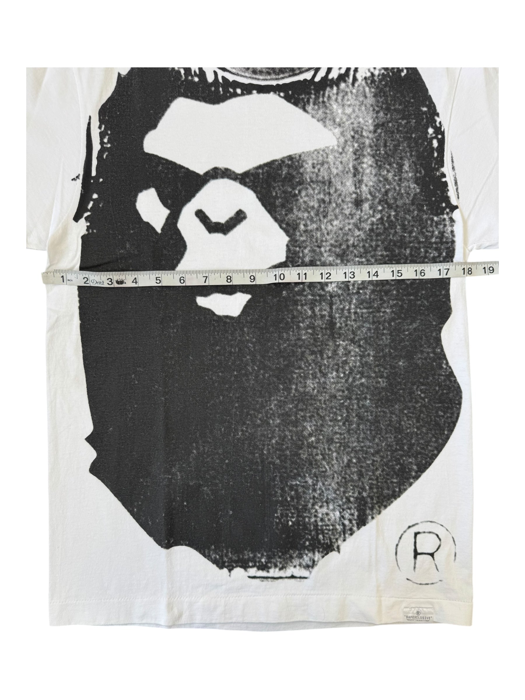 Bape 90s Bapexclusive #009 Nigo Hand Screened Size Medium