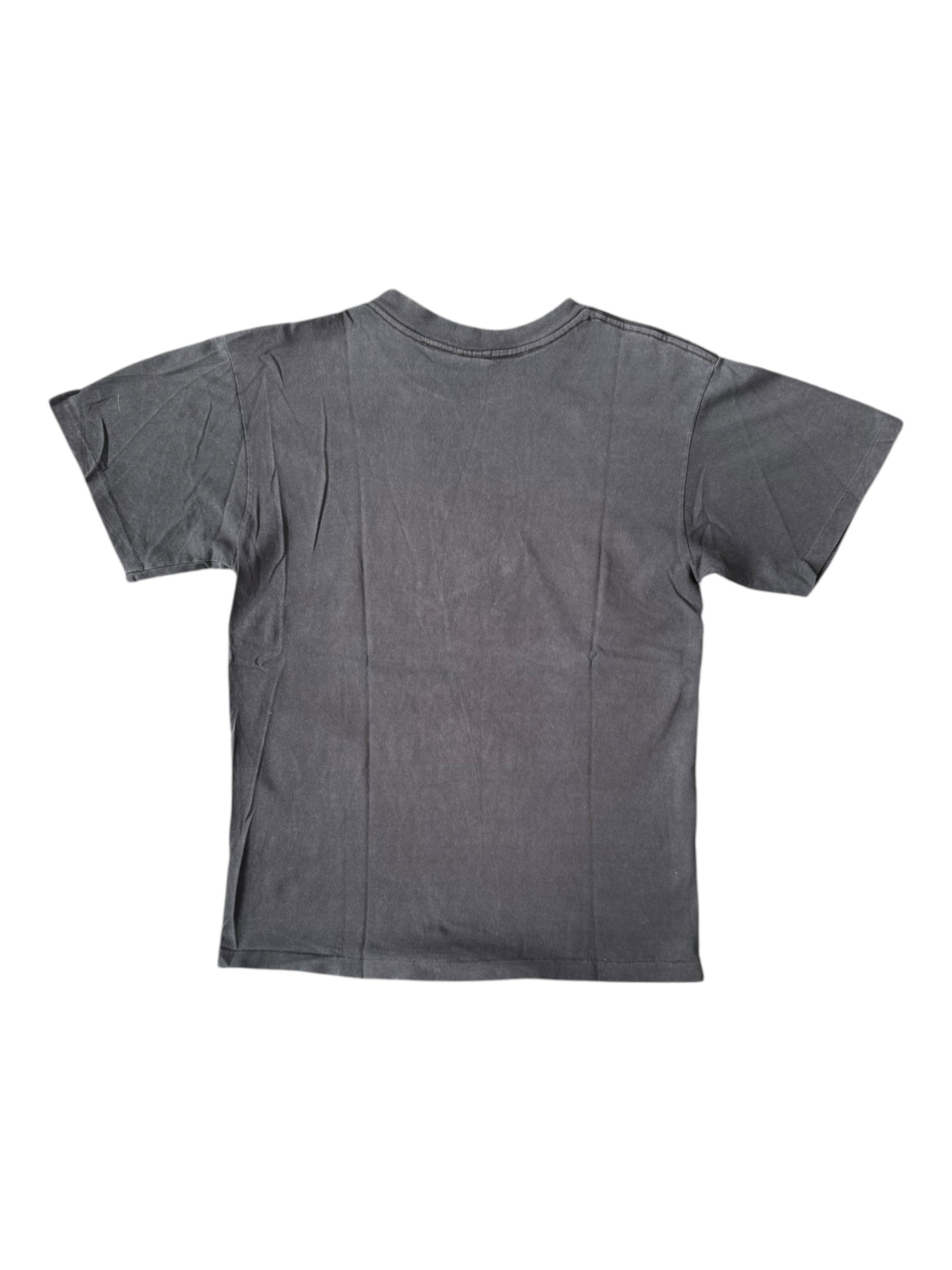 Union 90s Yellow Frontman Black T-Shirt Size Medium