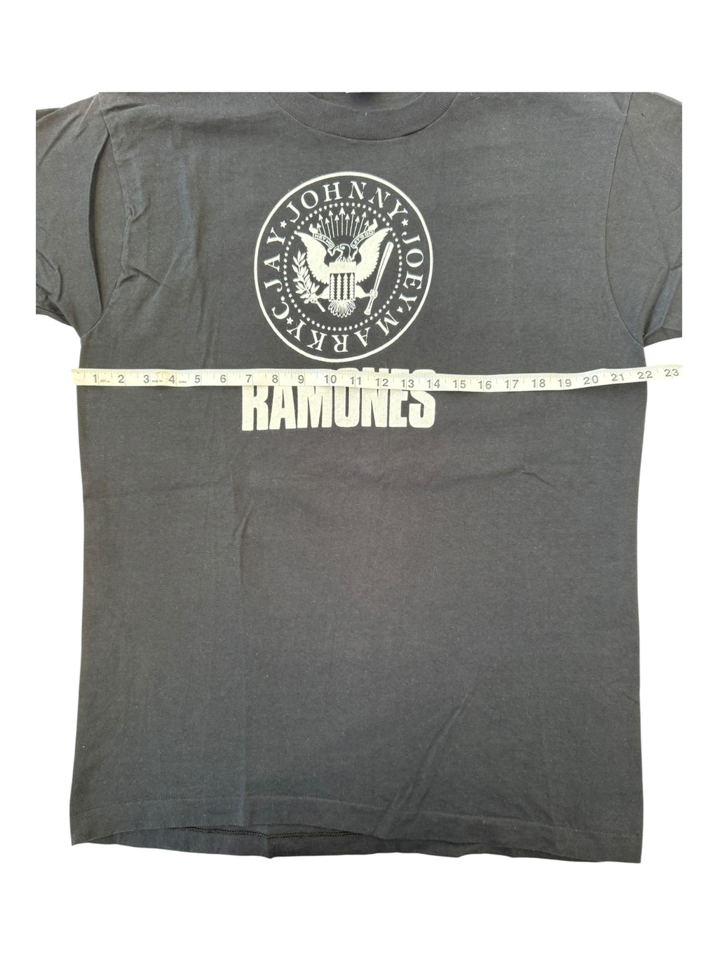 Ramones 90s Black Gabba Gabba Hey Size XL