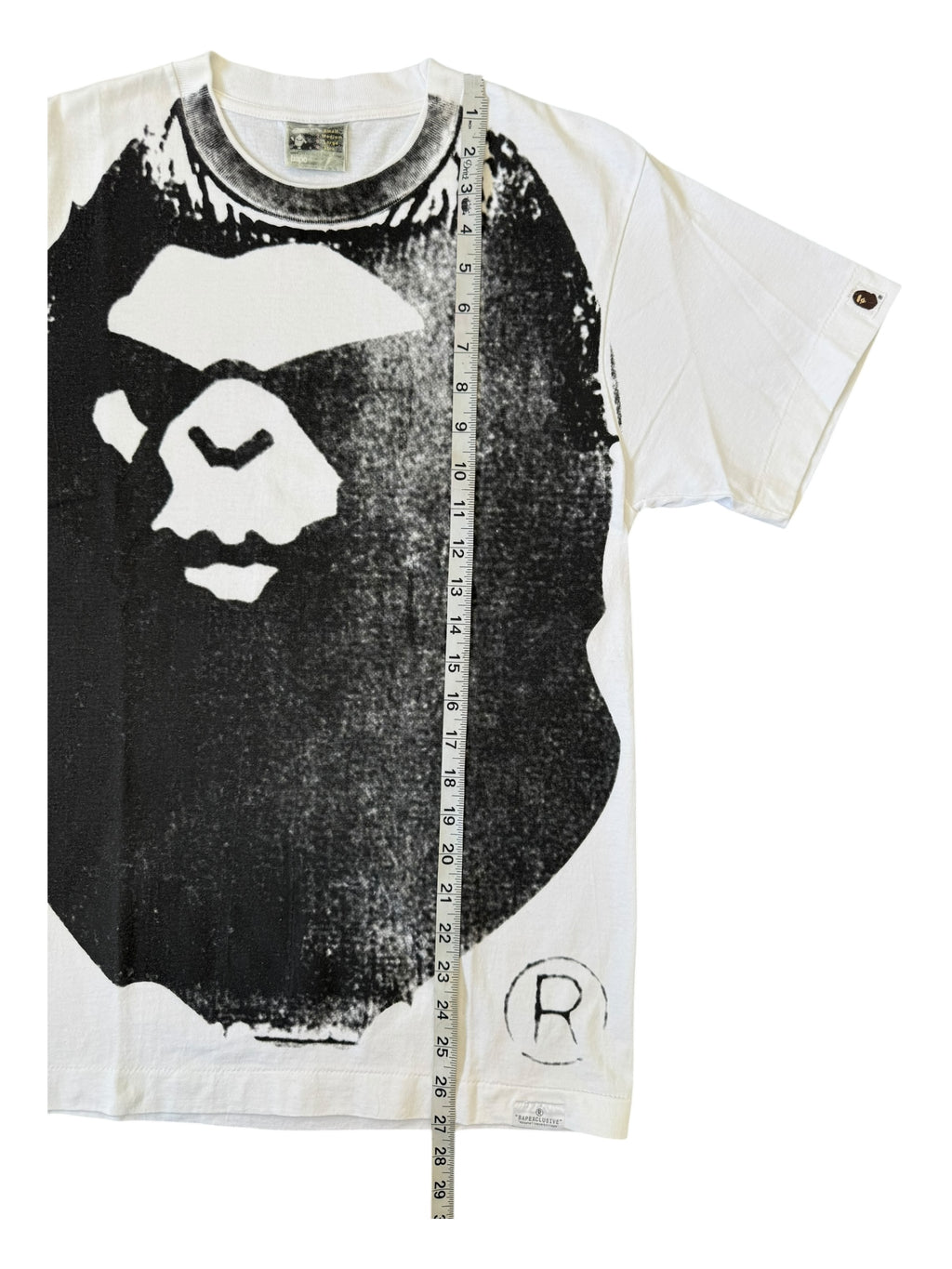 Bape 90s Bapexclusive #009 Nigo Hand Screened Size Medium