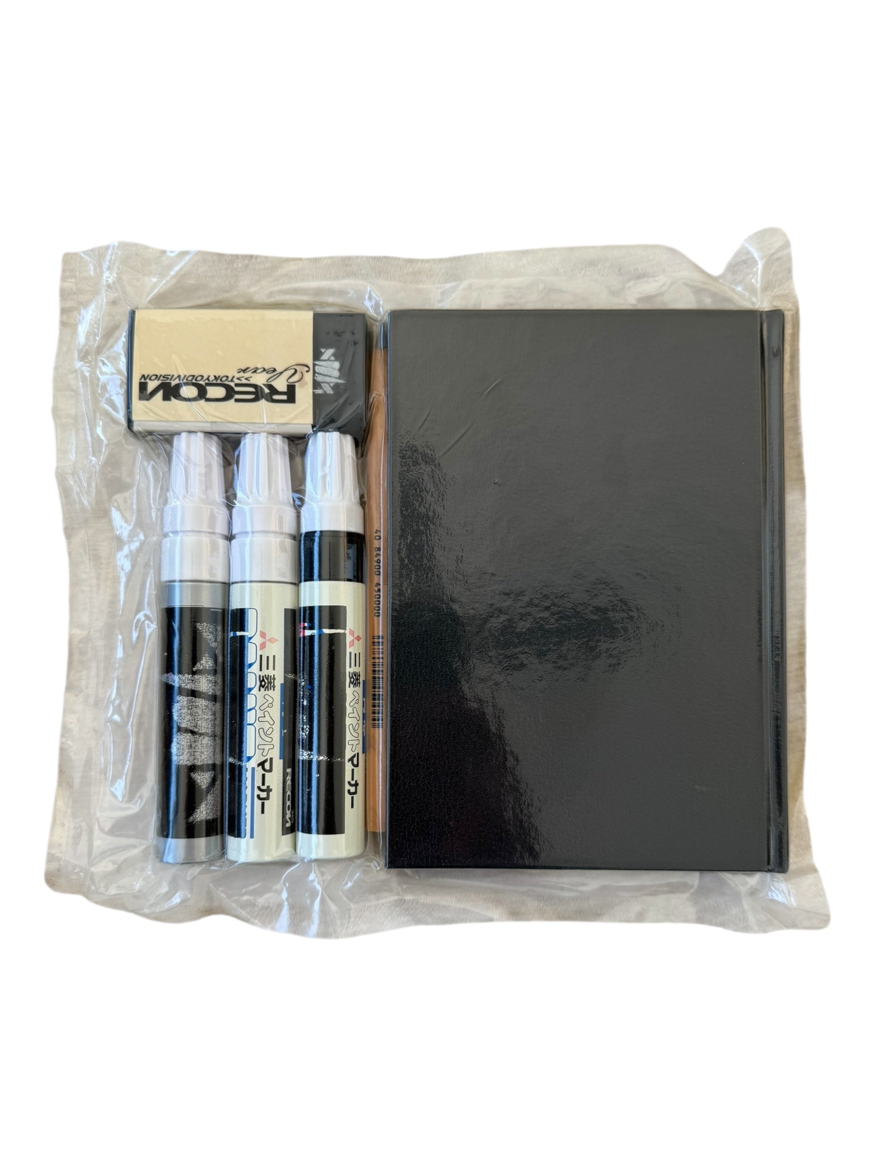 Futura 90s Recon Stash Markers & Train Notebook Pencil & Eraser Deadstock Packaging