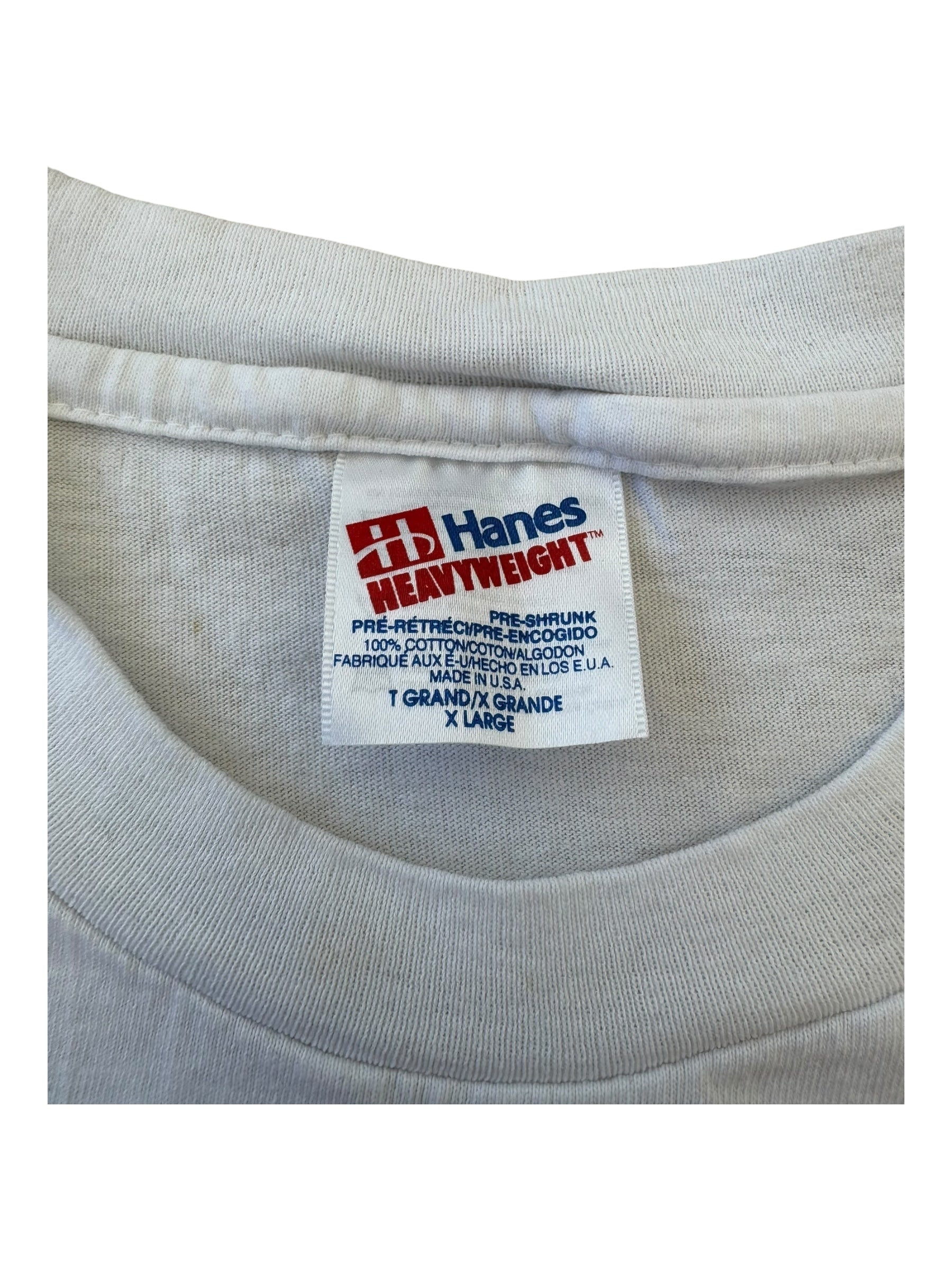 Ramones 90s White Acid Eaters Tour Size XL