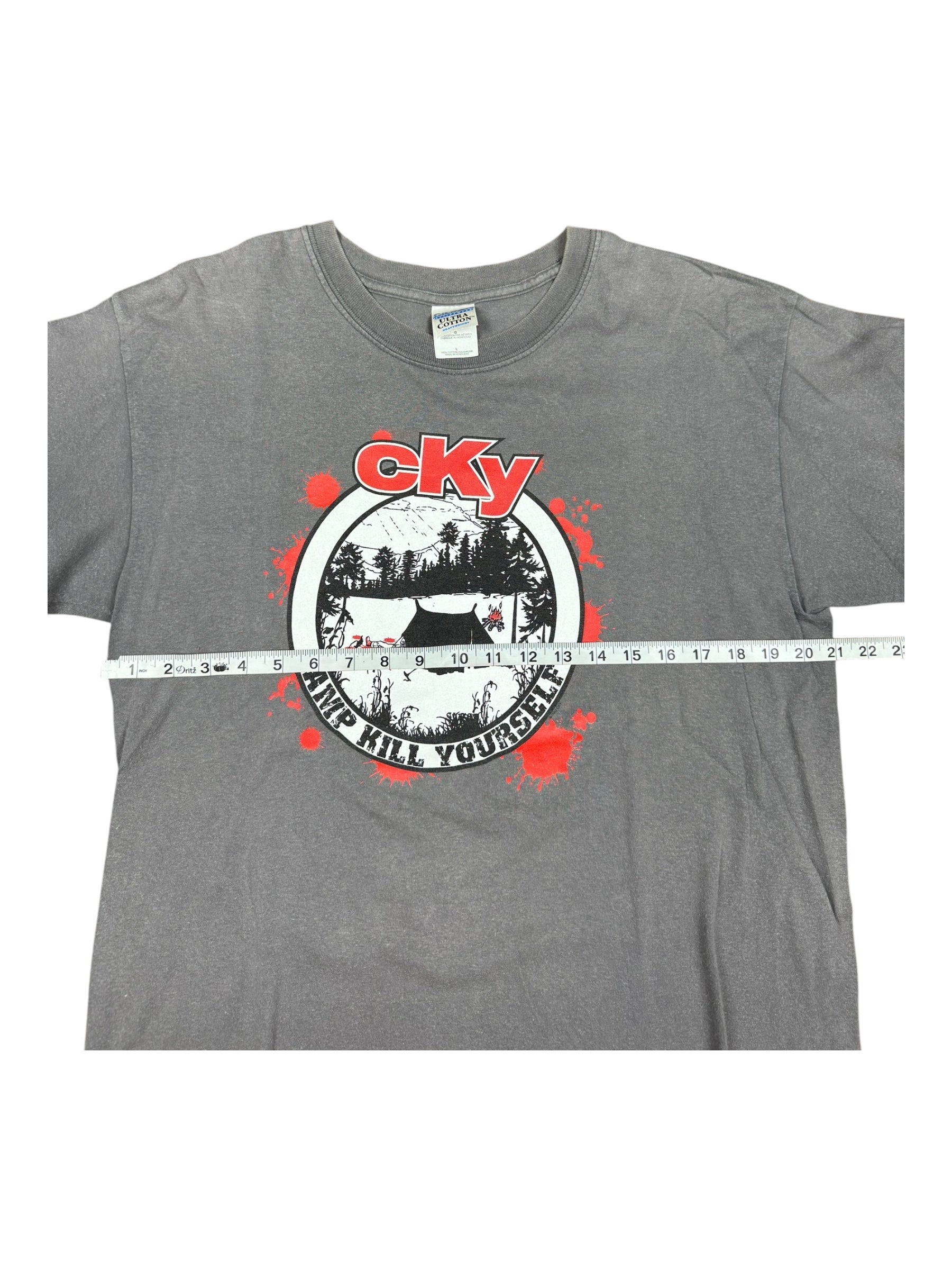 CKY “Camp Kill Yourself" 2002 Men’s Large Gray