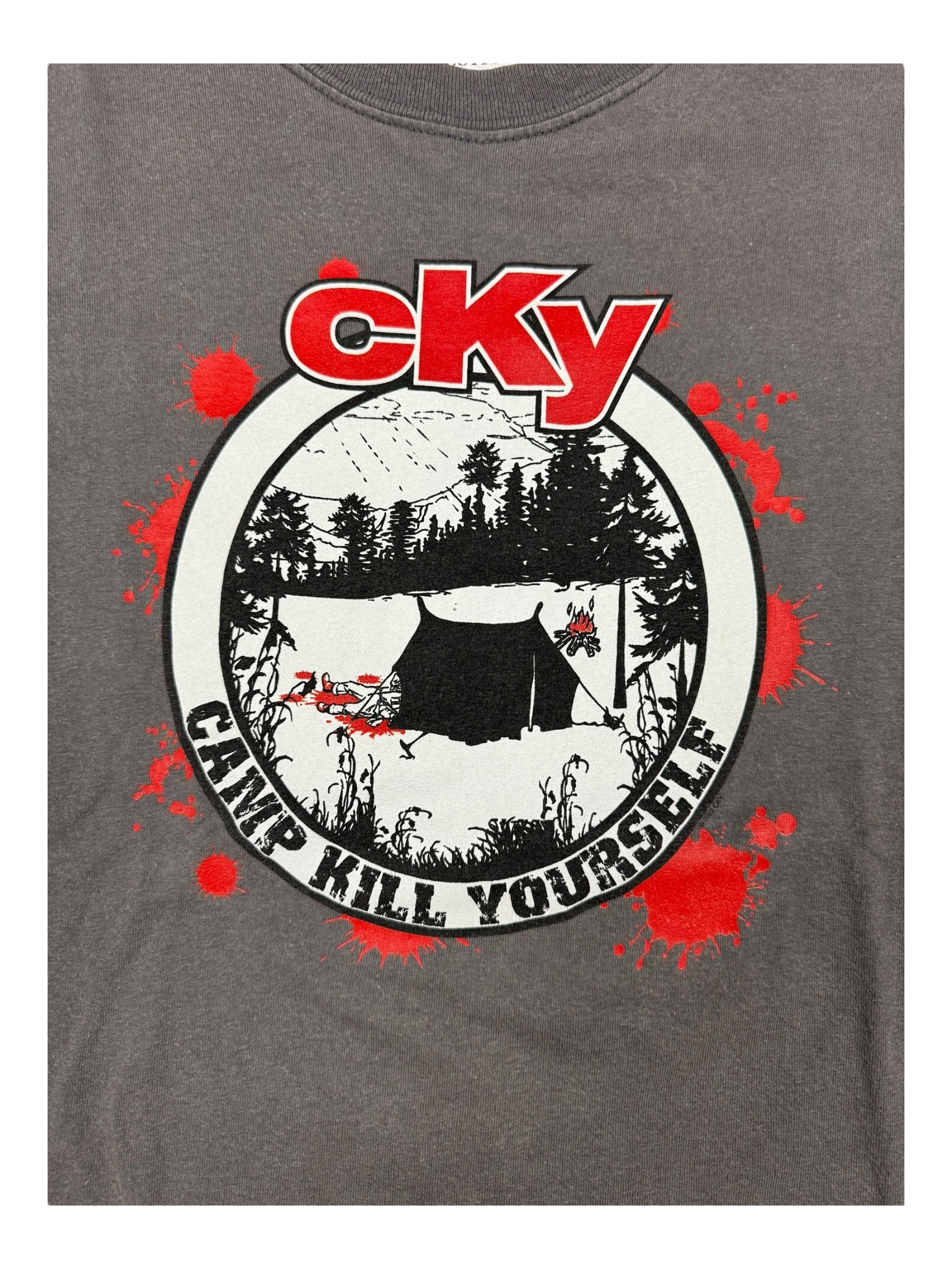 CKY “Camp Kill Yourself" 2002 Men’s Large Gray