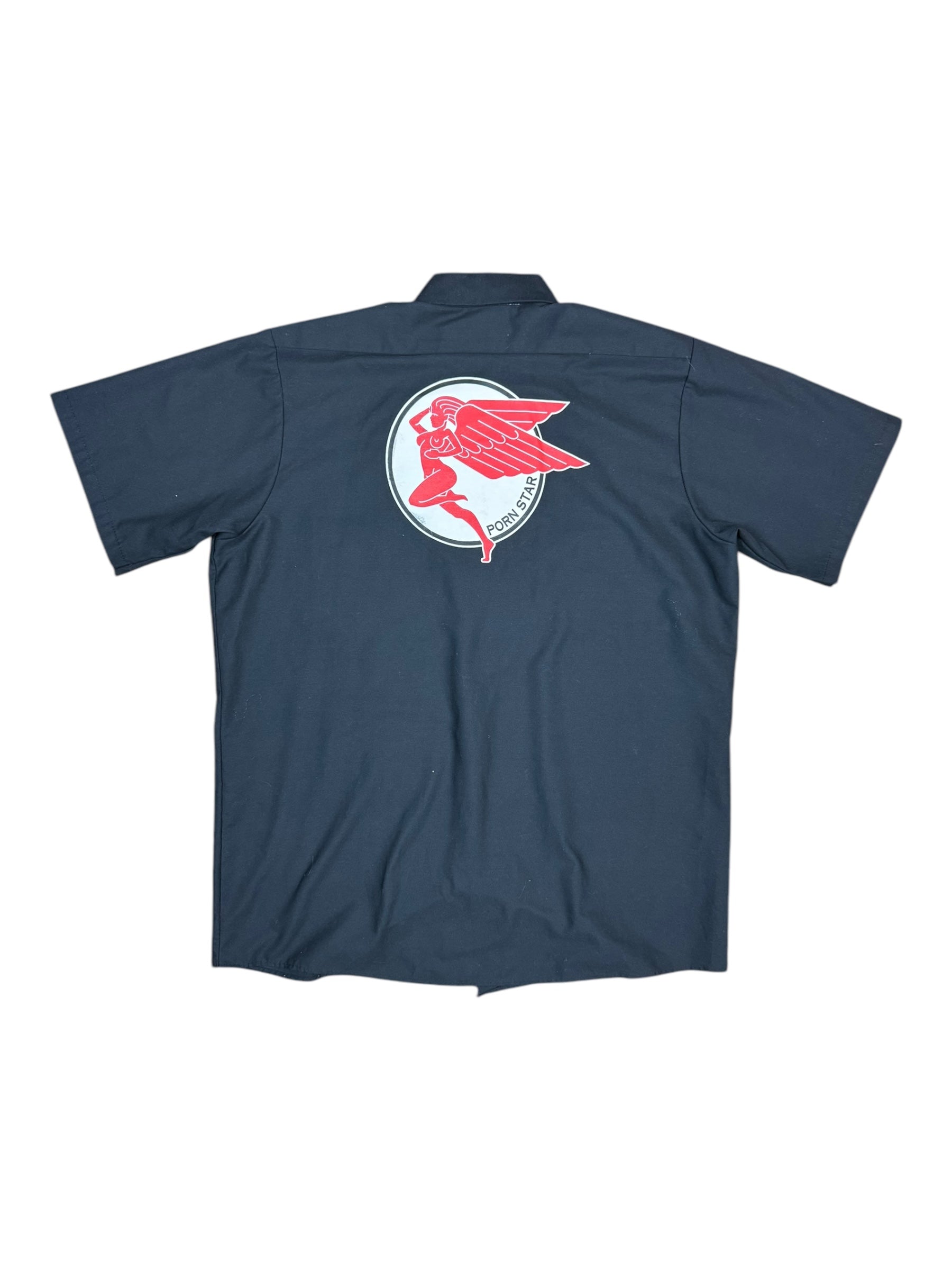 Pornstar 90s Naked Angel Button Up Size Large