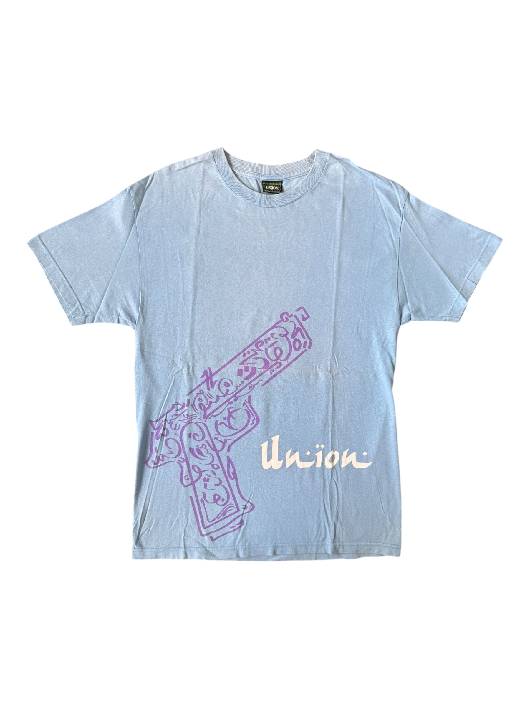 Union 00s Piece Be Unto You Blue T-Shirt Size Large