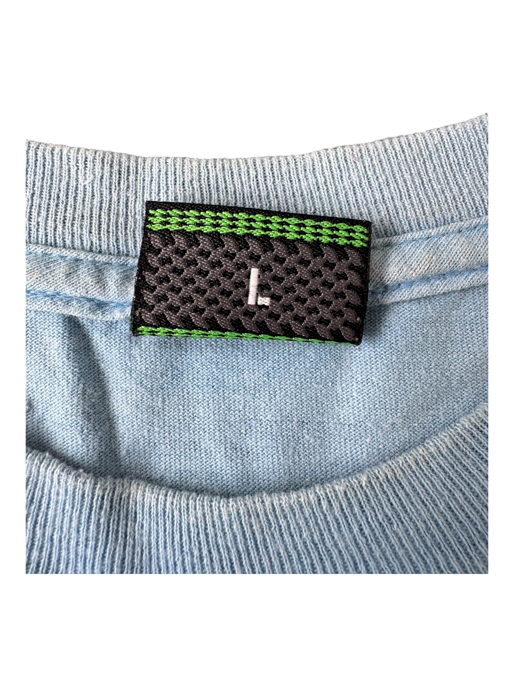 Union 00s Piece Be Unto You Blue T-Shirt Size Large