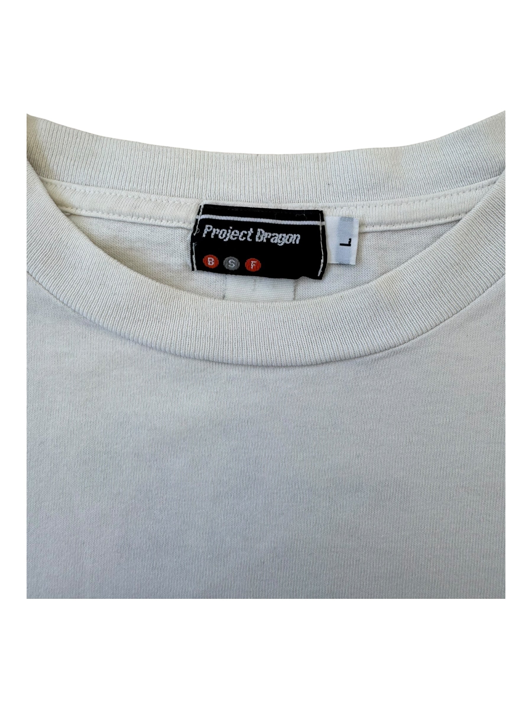 Futura 90s White Project Dragon Postcard Size Large