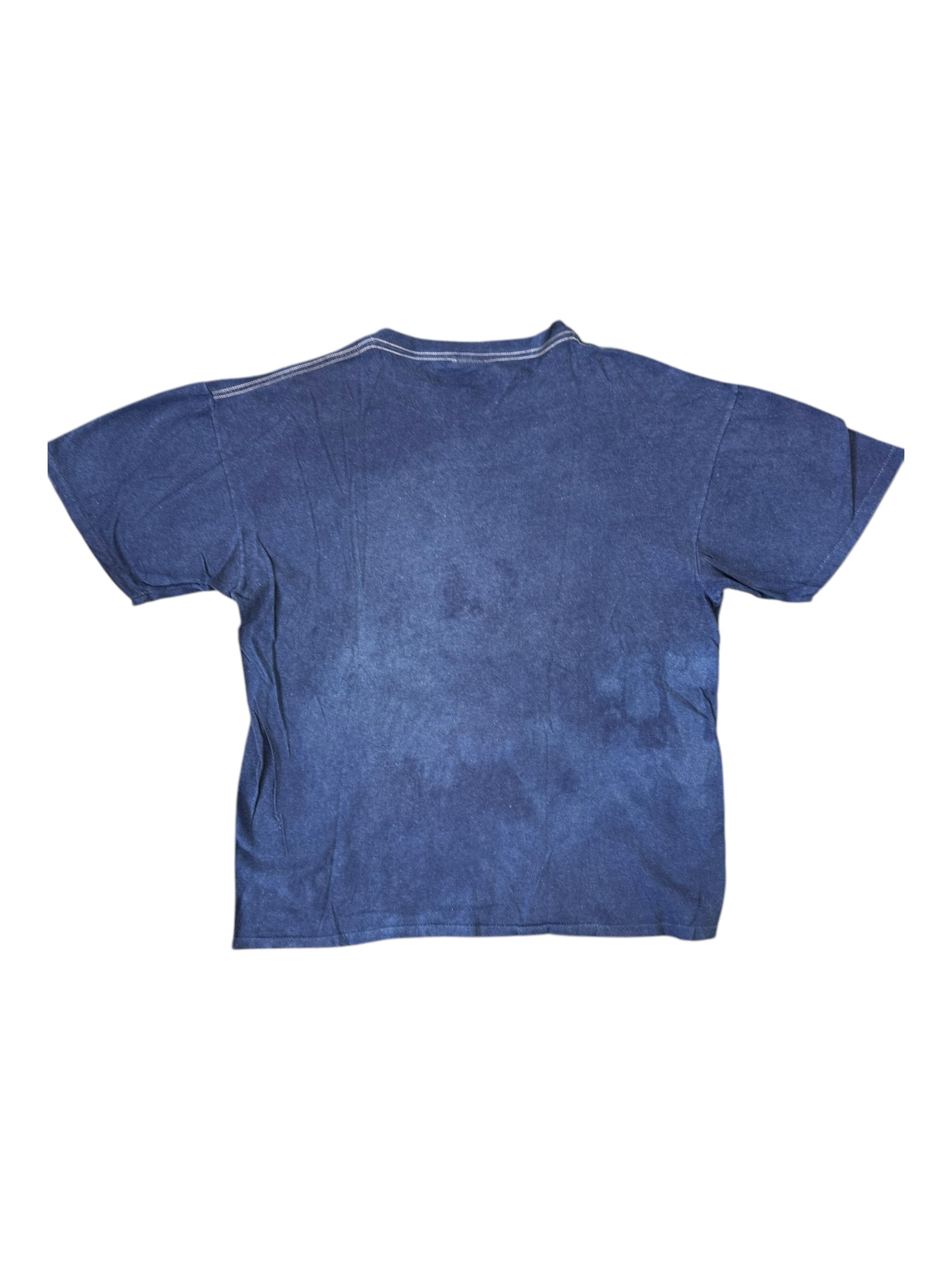 Bape 90s A Bathing Ape Generals Indigo Dyed Oneita Size Large