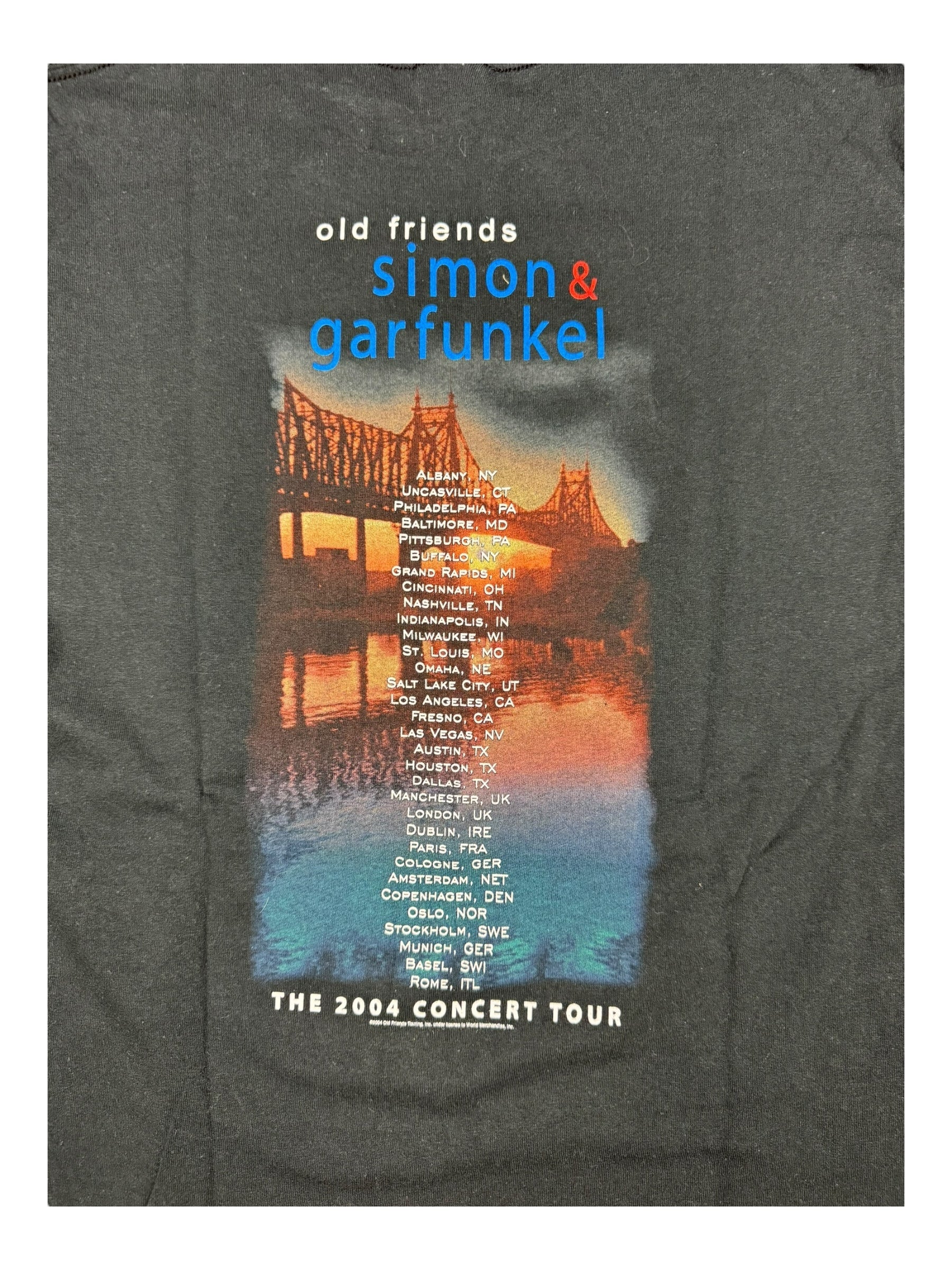 Simon & Garfunkel Black 2004 Large Old Friends