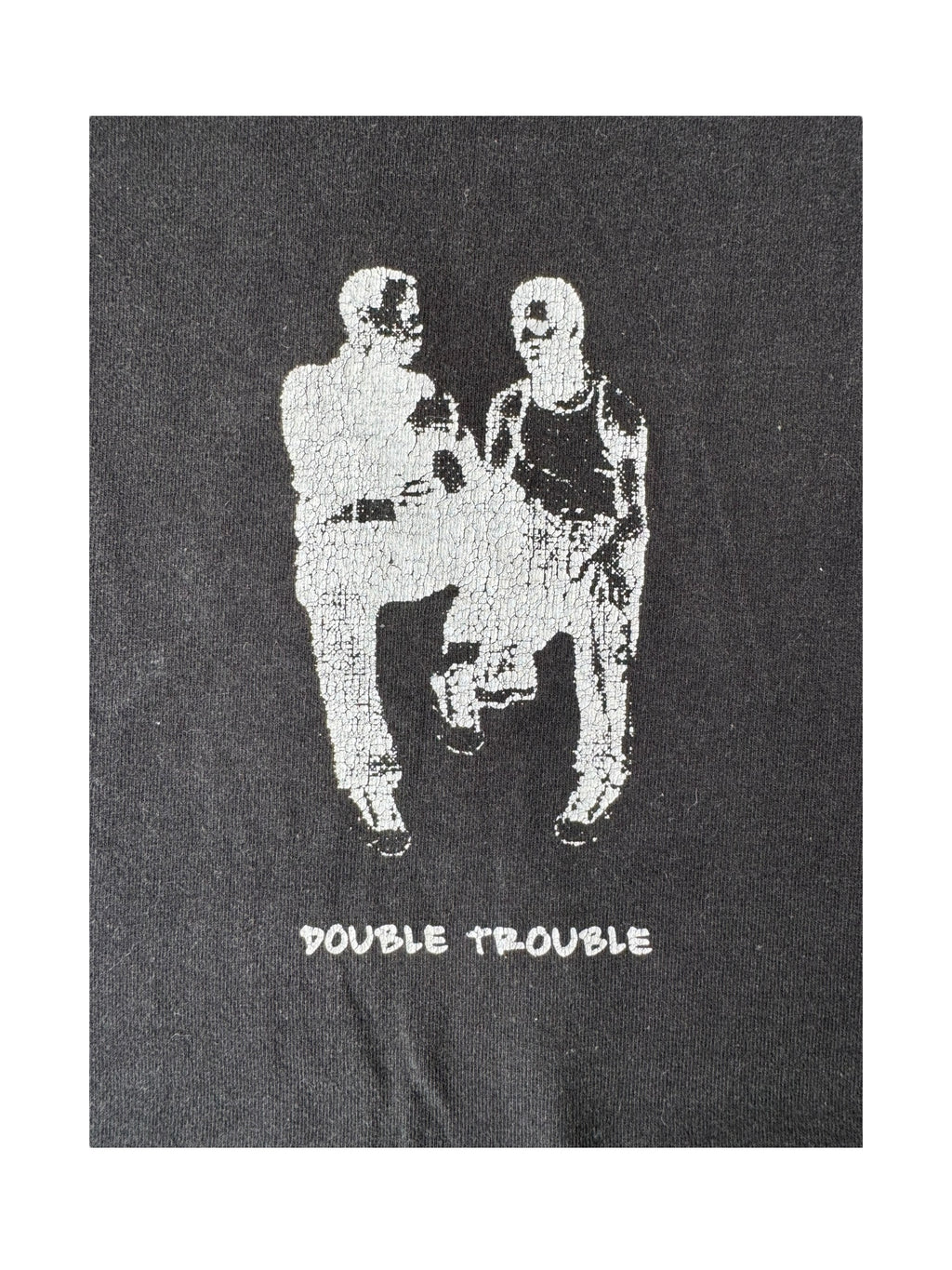 Supreme 90s Union Double Trouble Black T-Shirt Size Medium