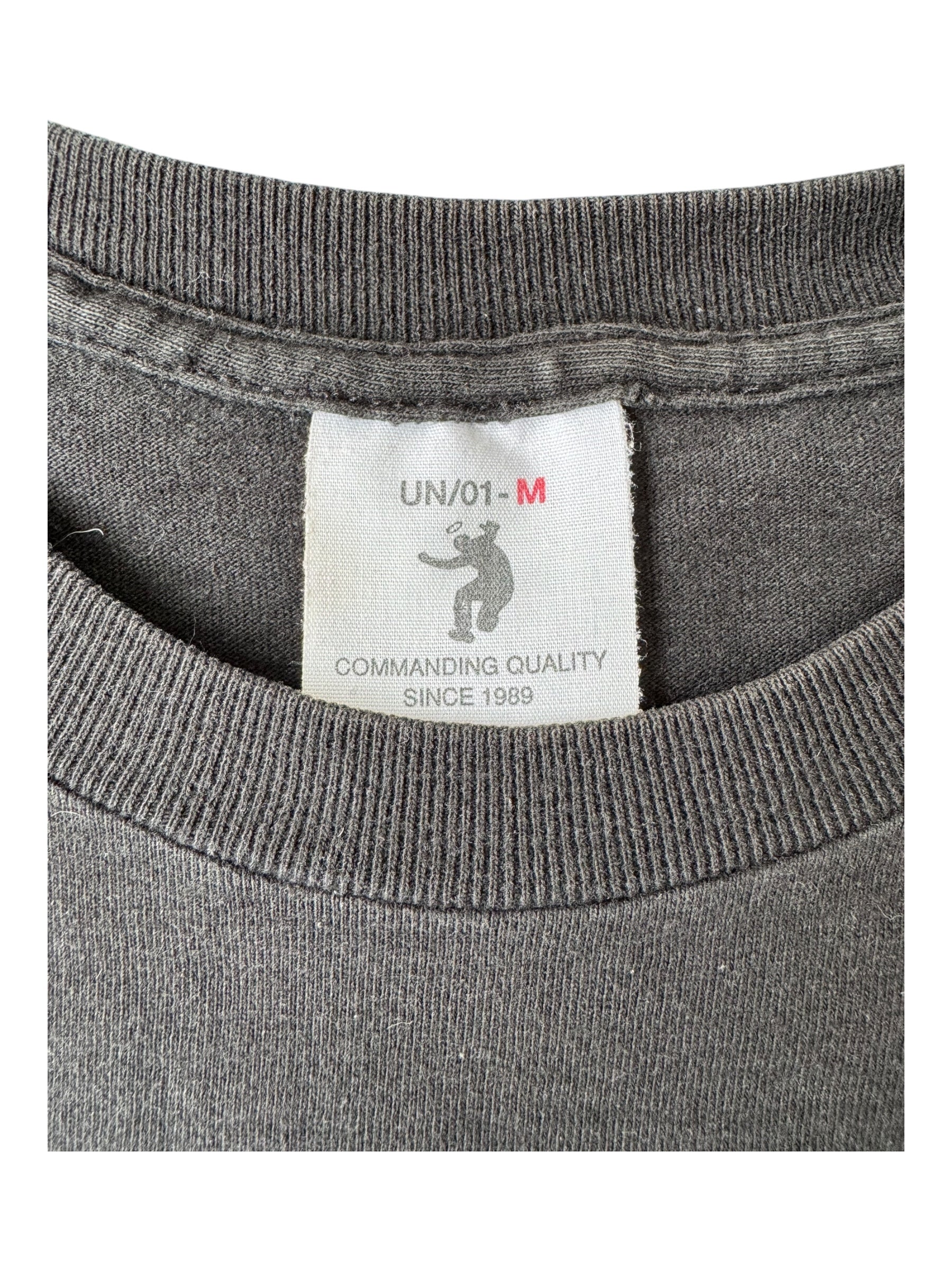 Supreme 90s Union Double Trouble Black T-Shirt Size Medium