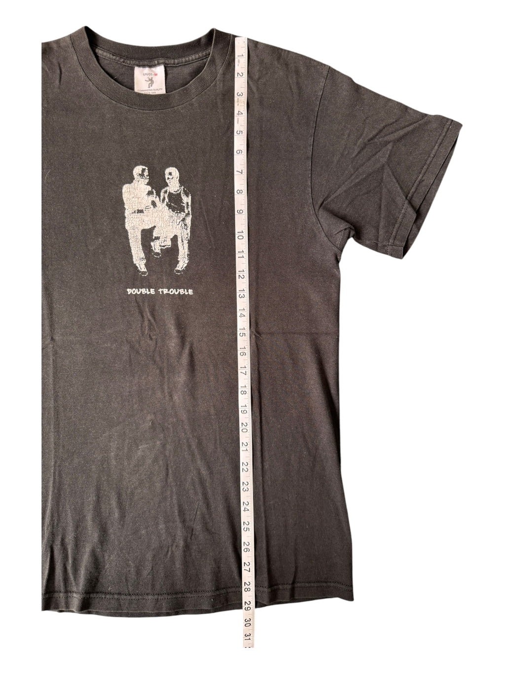 Supreme 90s Union Double Trouble Black T-Shirt Size Medium