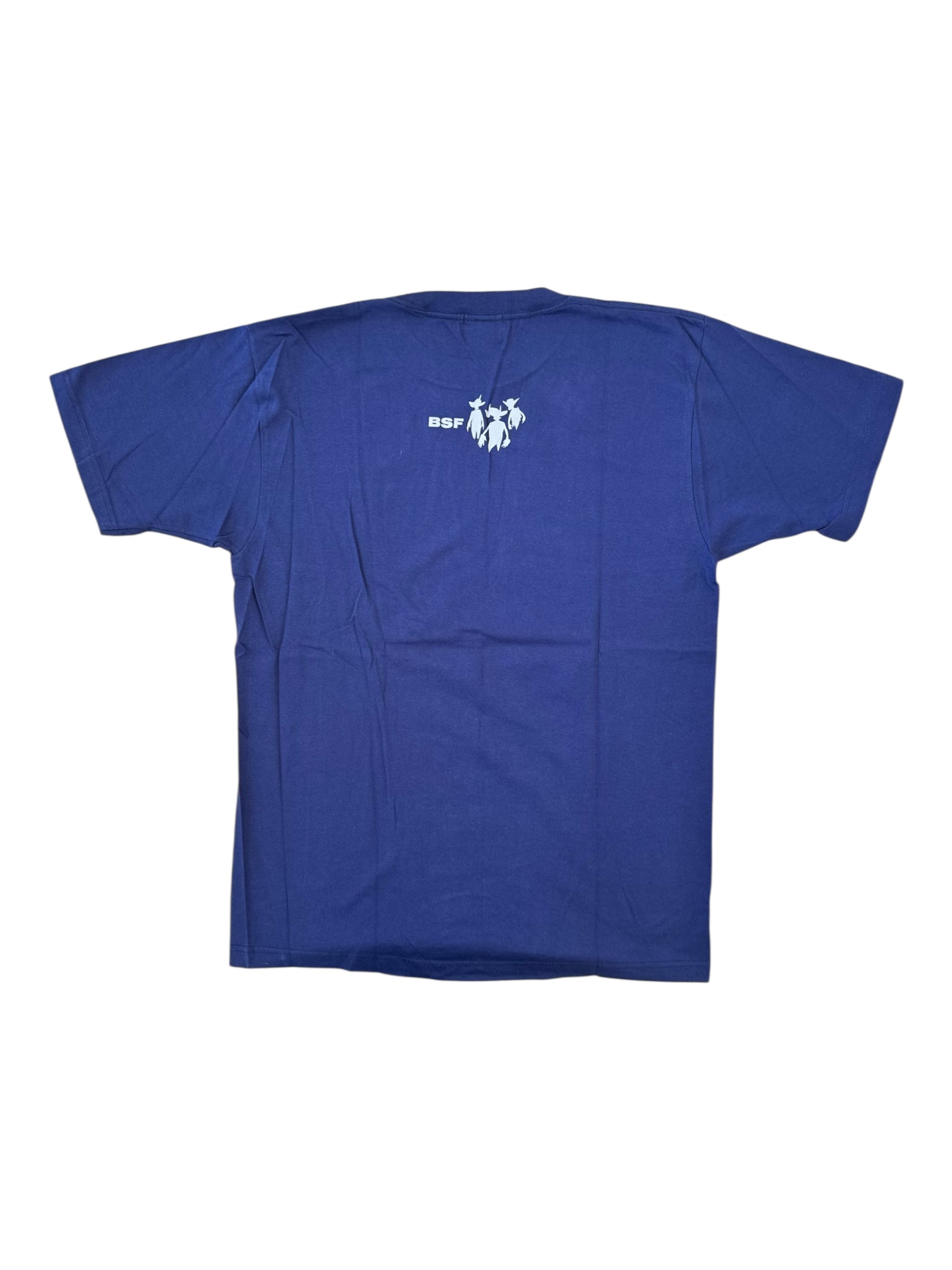 Futura 90s Navy Project Dragon Walkie Talkie T-shirt Size Large